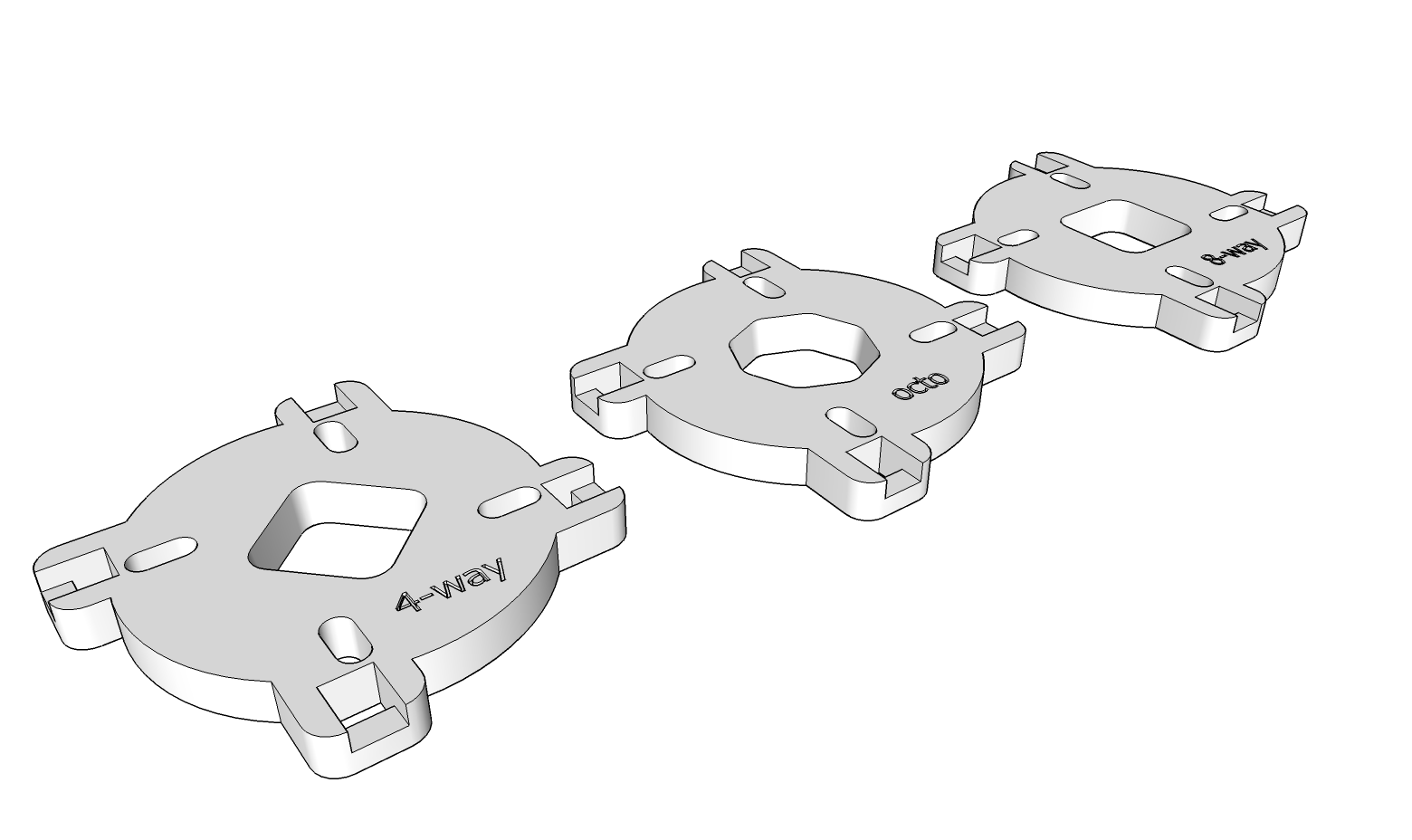 Sanwa compatible restrictor plates (Arcade Joystick)