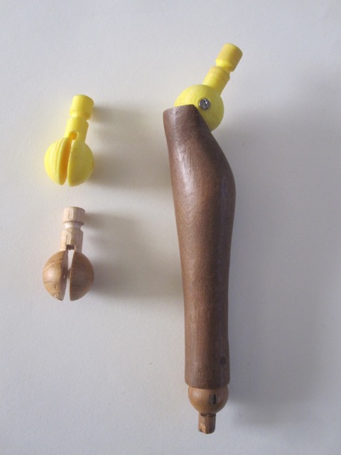 Snodo ginocchio per Manichino in legno da Disegno - Knee joint for wooden Manikin for Drawing