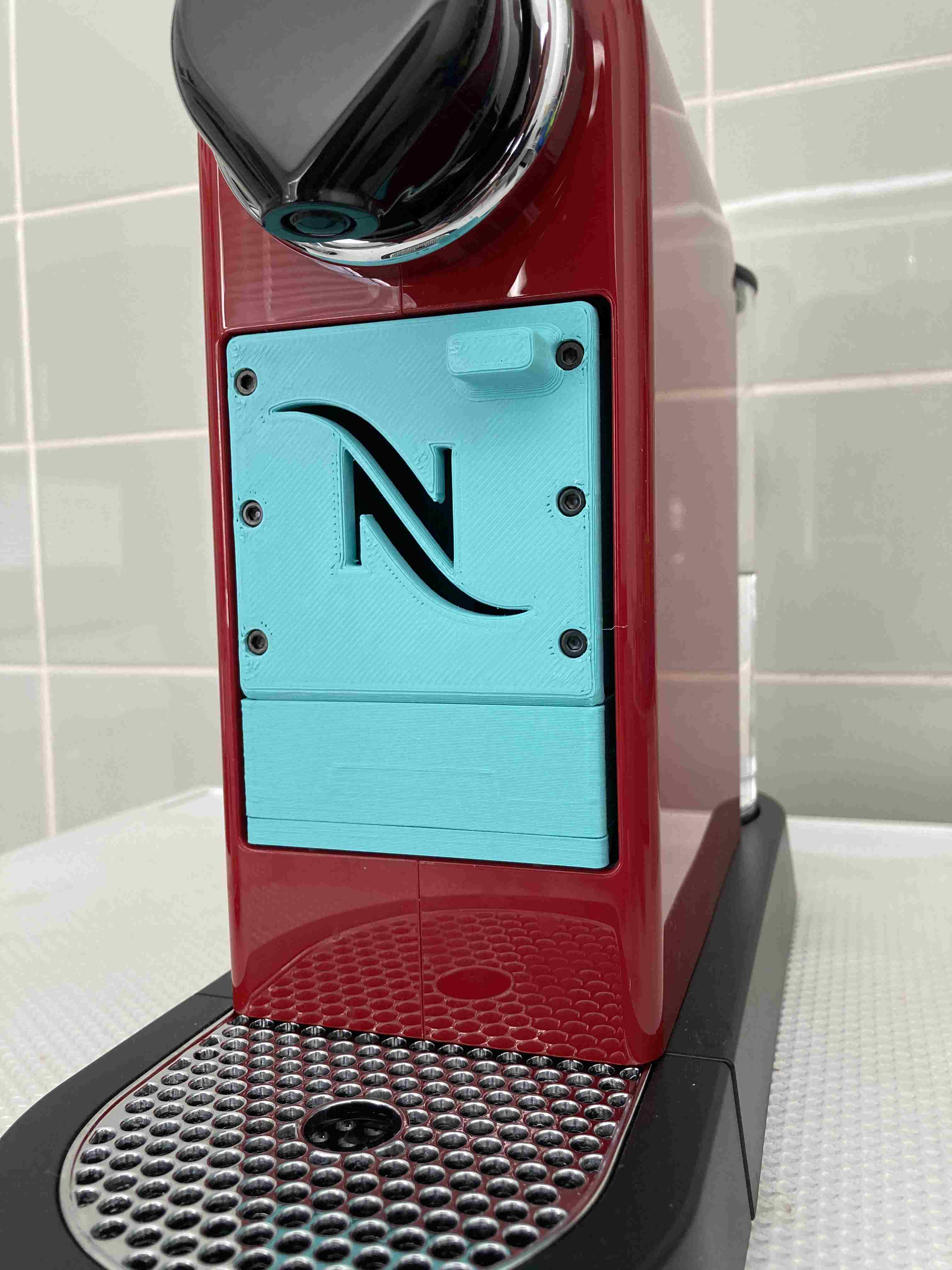 Krups DeLonghi CitiZ Nespresso Container with style and for bigger cups