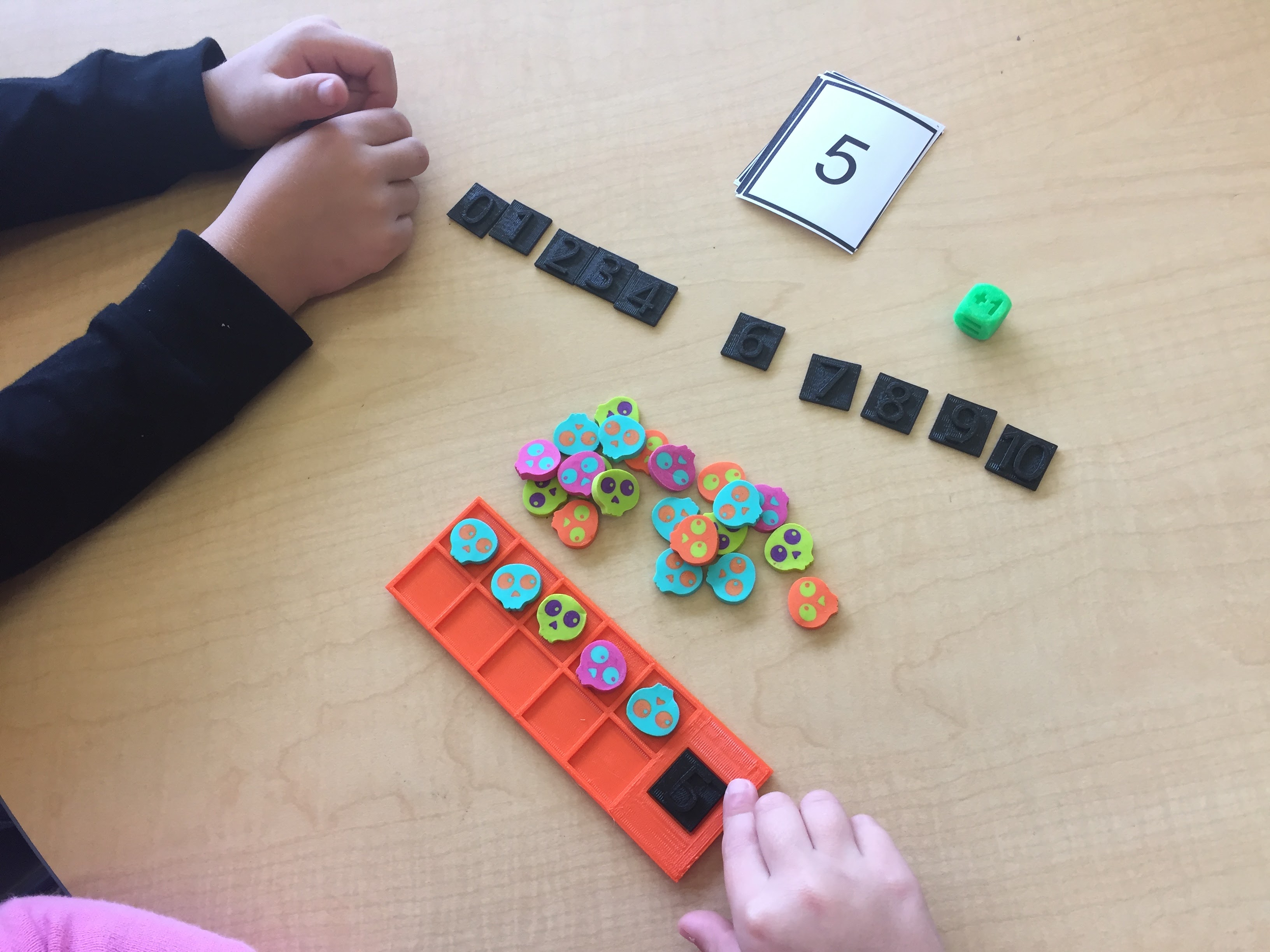 Ten Frame Math Game