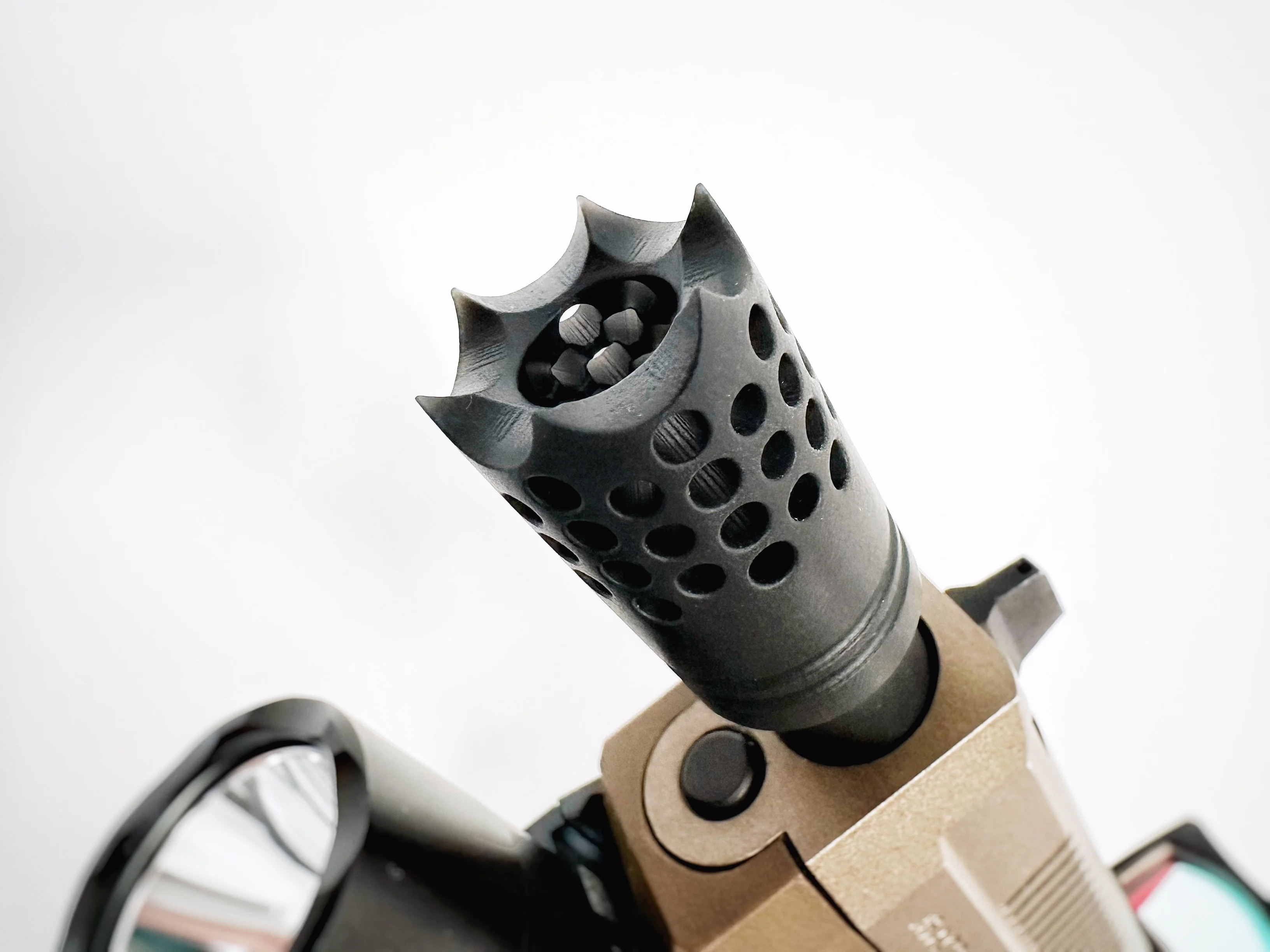 Airsoft Pistol CQB Muzzle Brake Attachments 16 CW