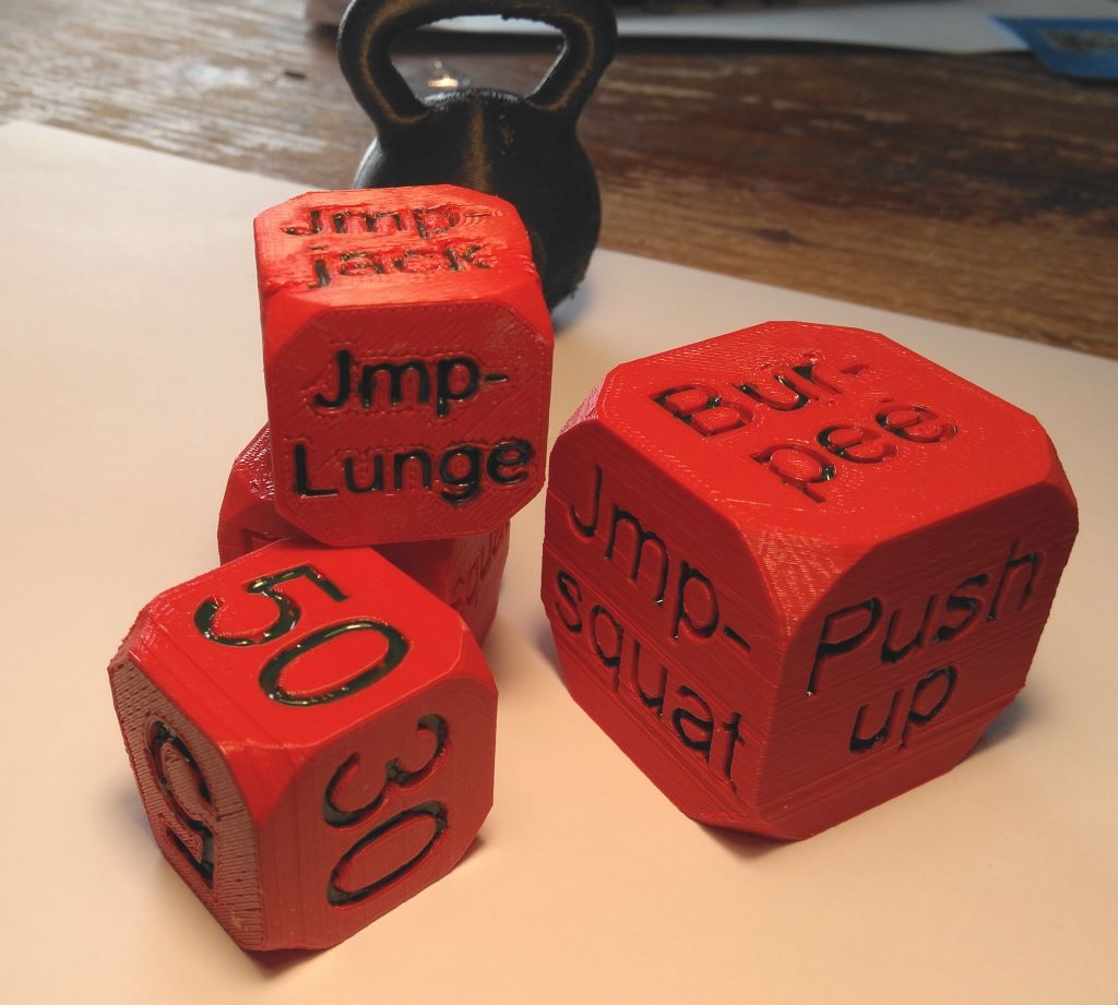 Workout dice