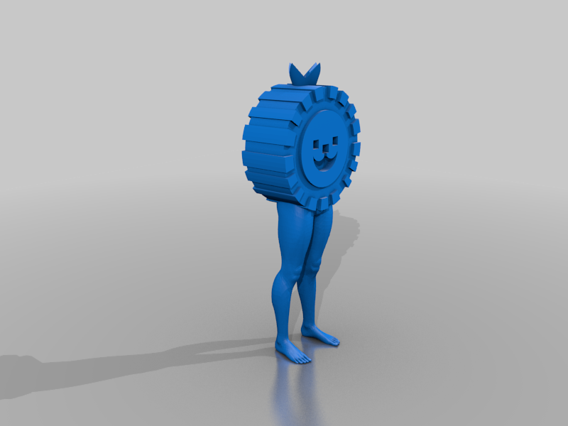 K. Round / King Round from Deltarune.