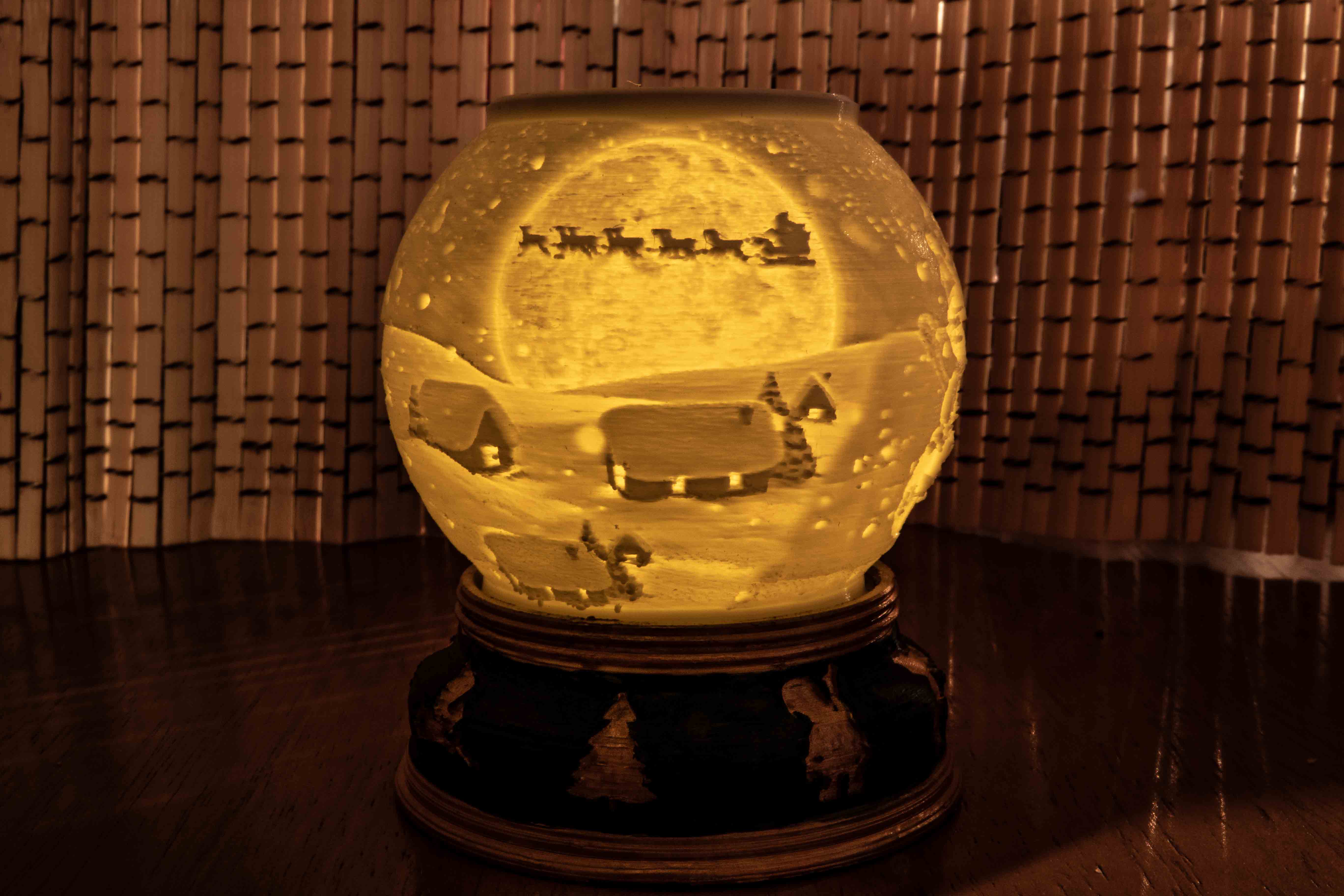 Christmas light ball