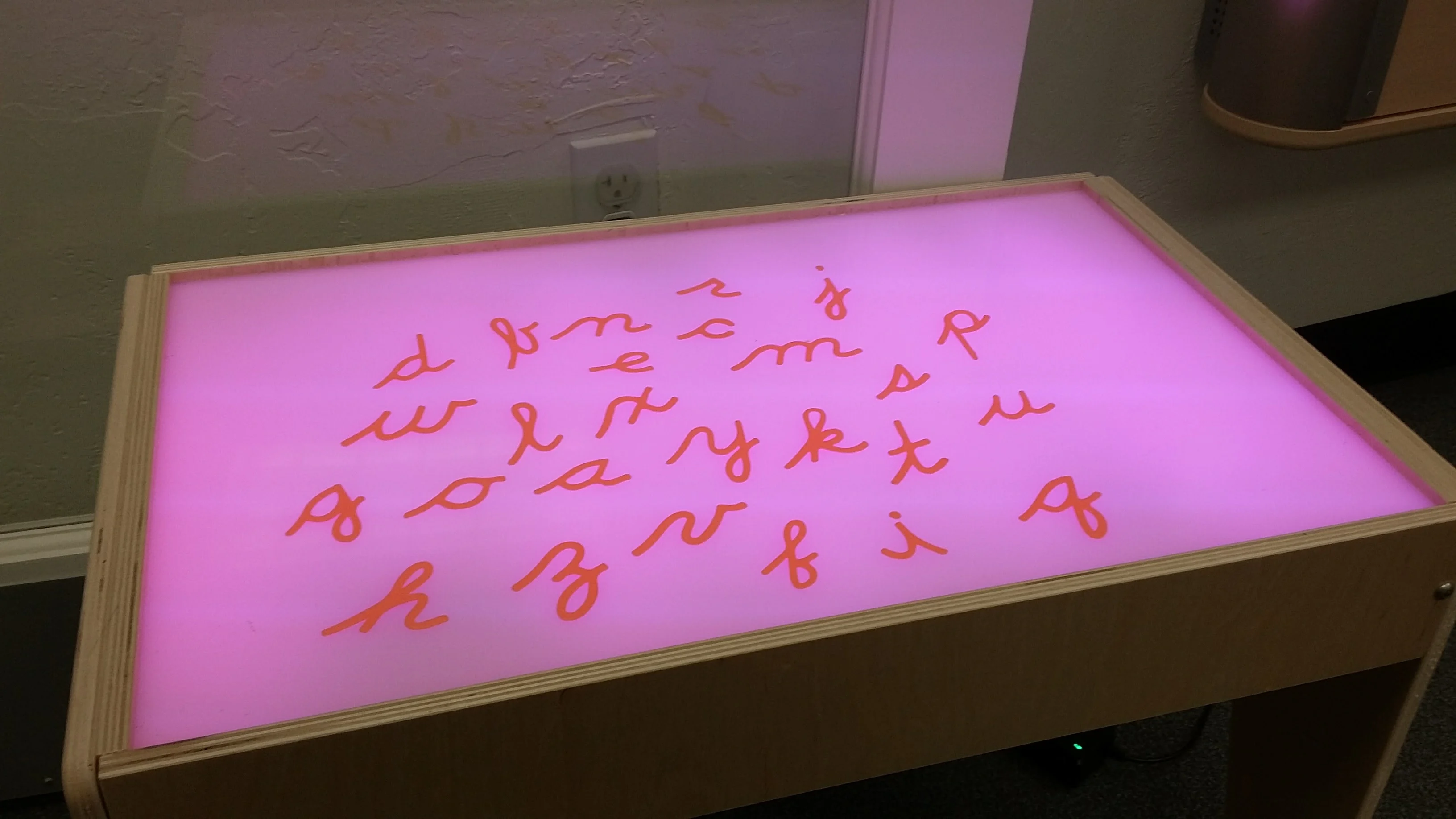 Moveable Alphabet - Cursive