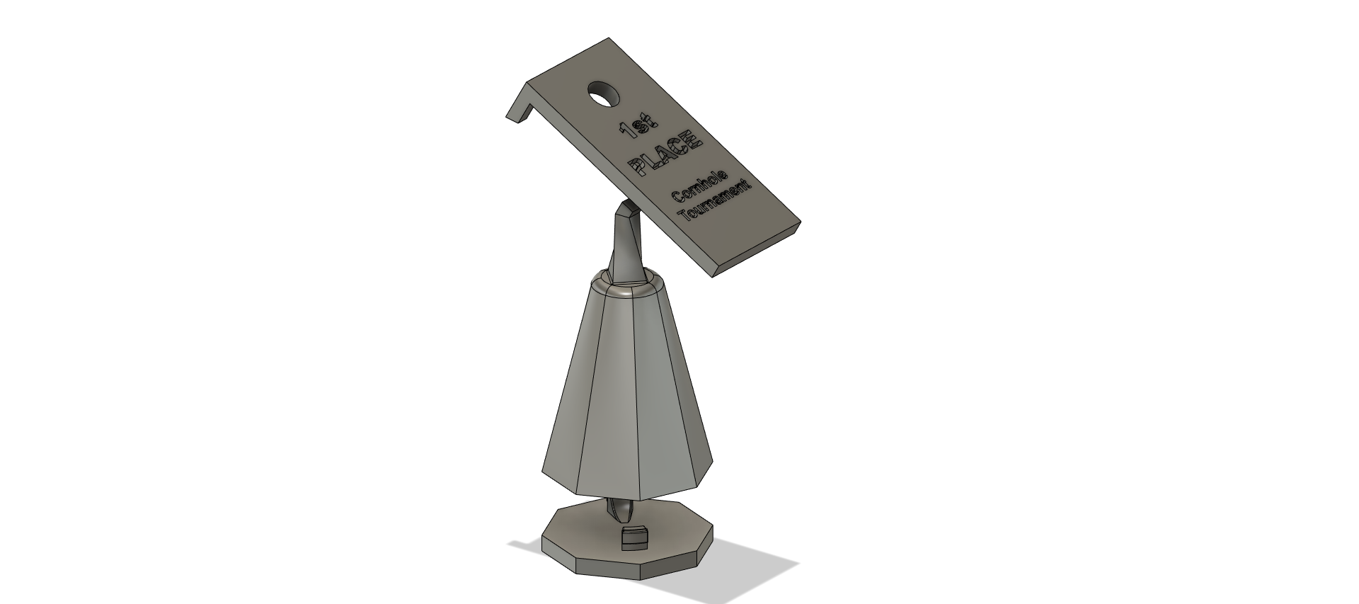 Cornhole Tournament Trophy