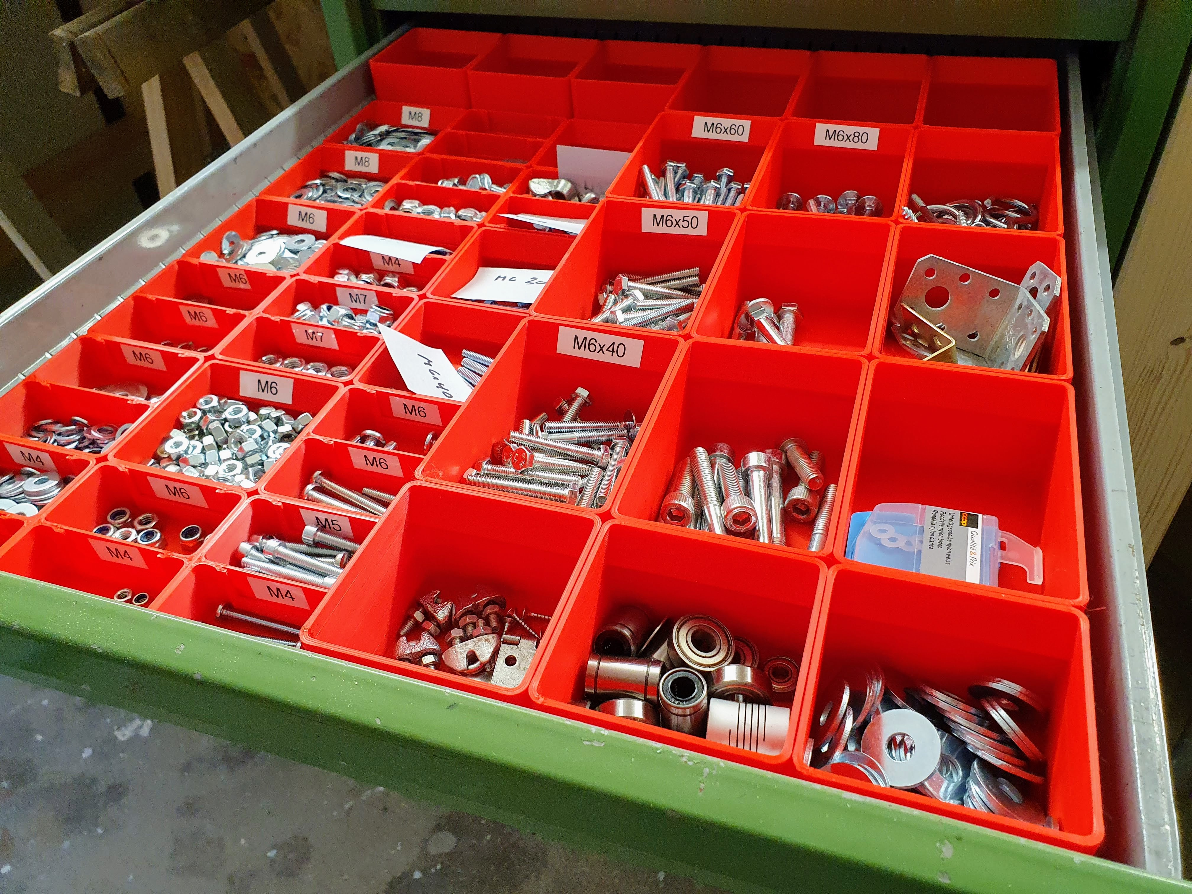 Parametric Drawer Interior Divider / Boxes (Lista)