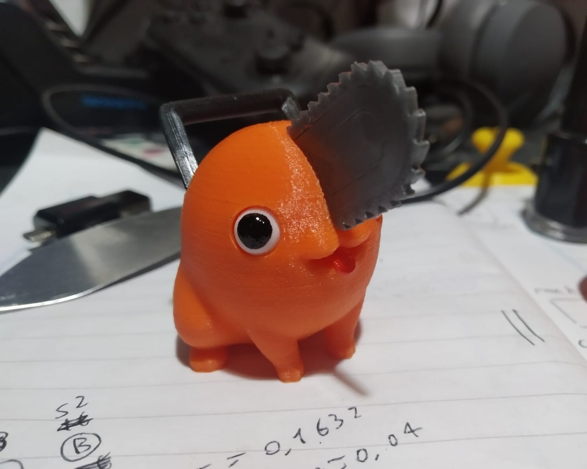 Pochita (divided in pieces - FDM optimized)
