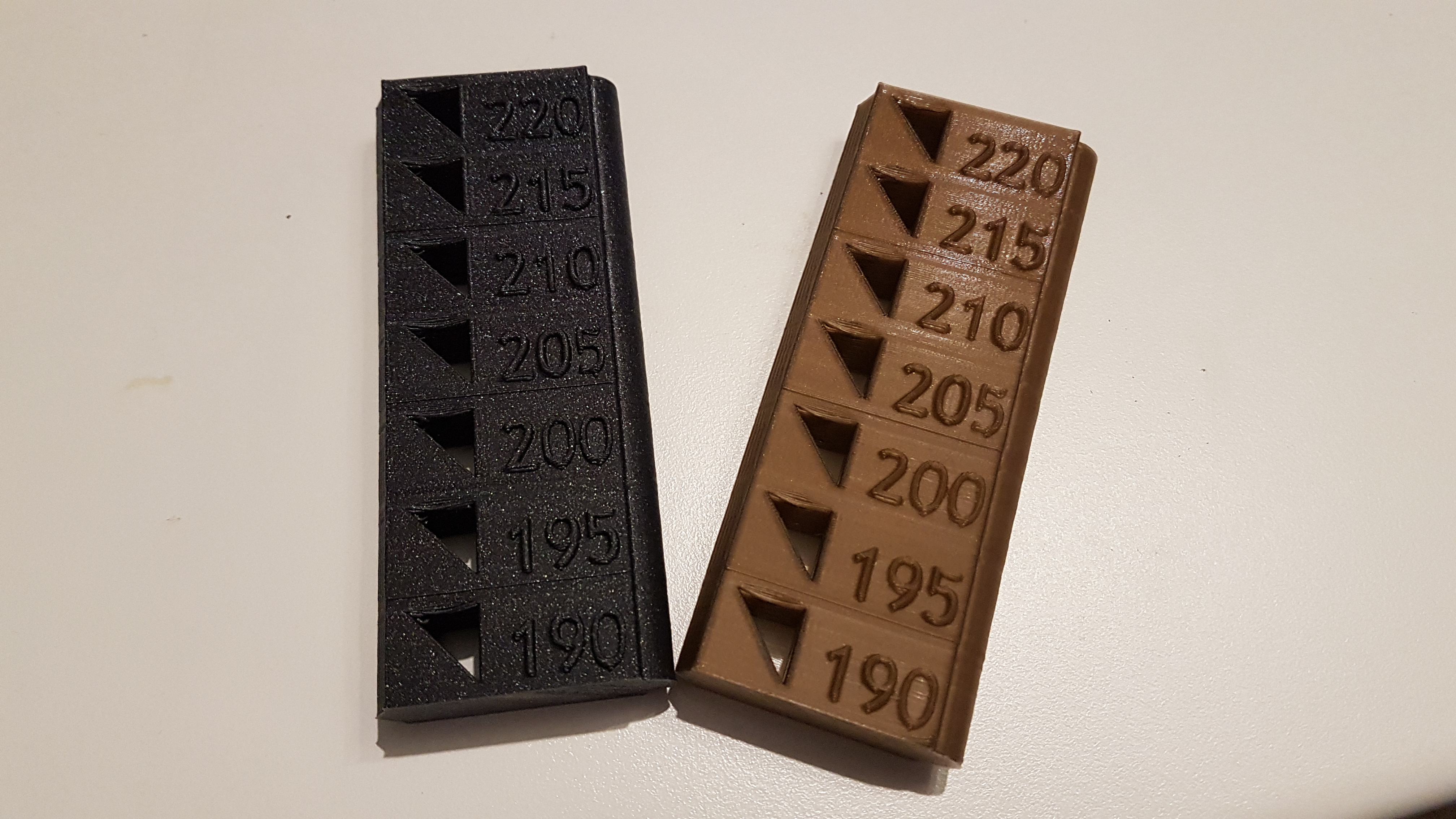 Temperature test - PLA version