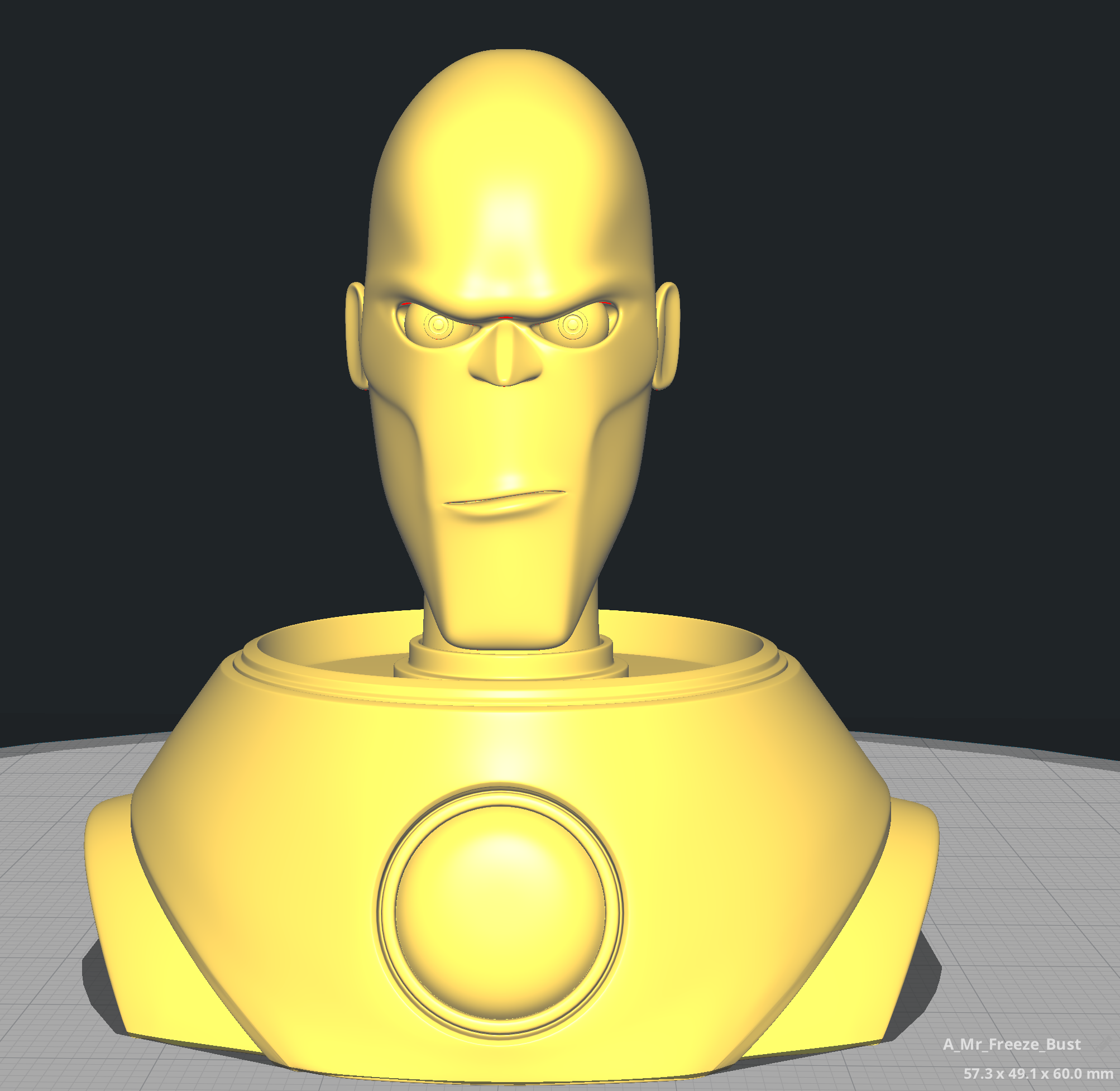 Mr. Freeze Bust