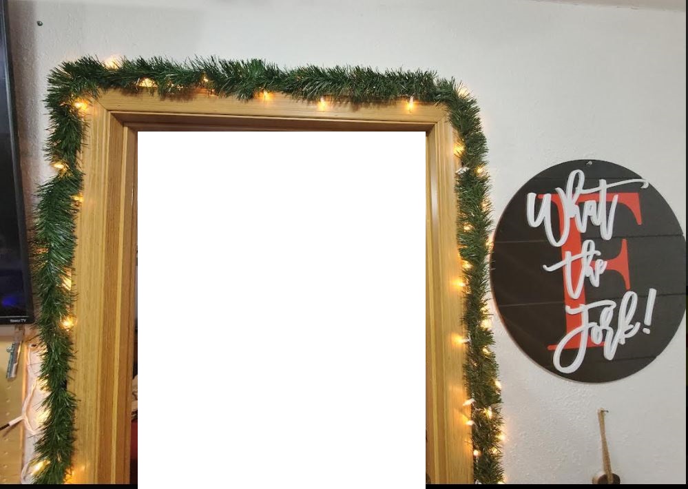 Invisible Garland Hanger
