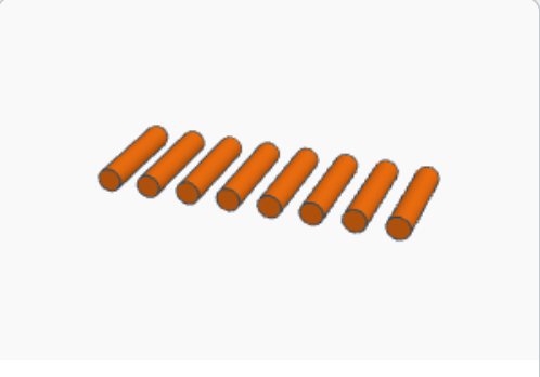 7mm shelf/dresser pegs - set of 4 and set of 8