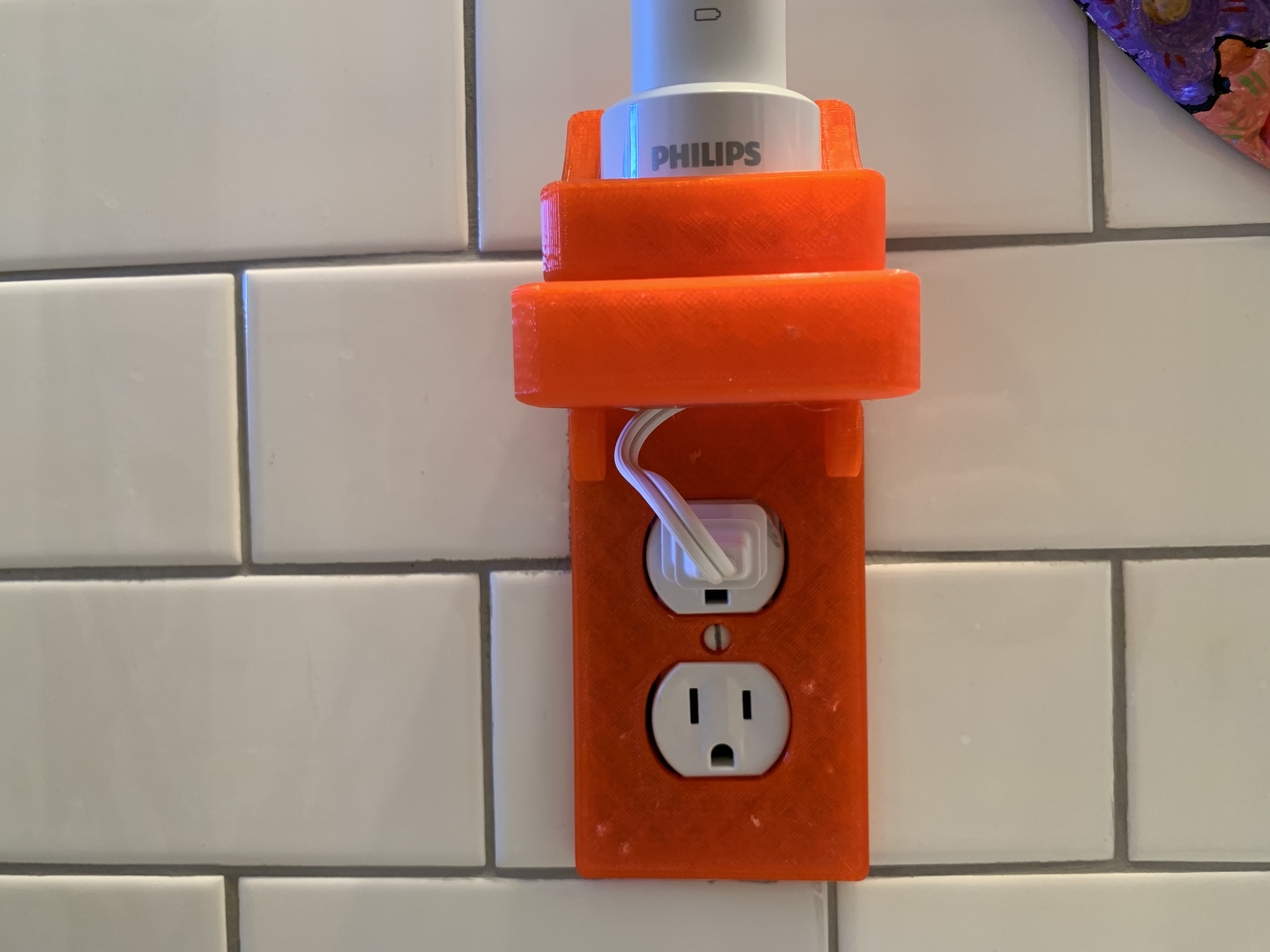 Philips Sonicare Switchplate Cover Shelf Thing