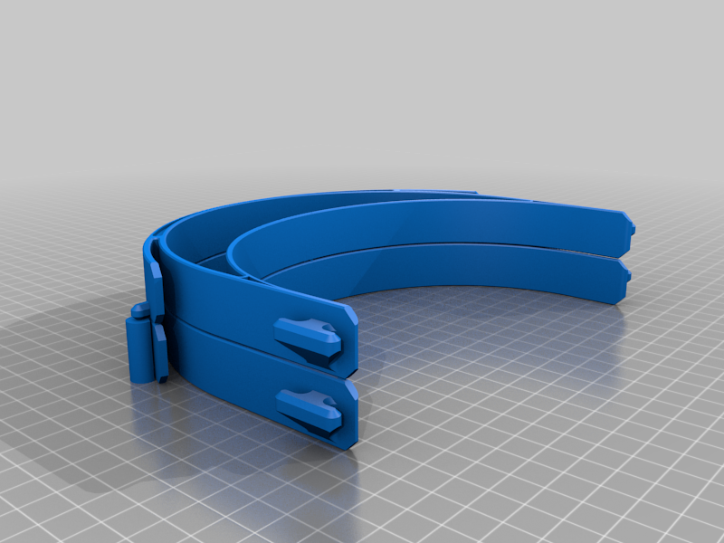 Prusa Faceshield 0.8mm Stacked 4pcs/print - WORK IN PROGRESS!