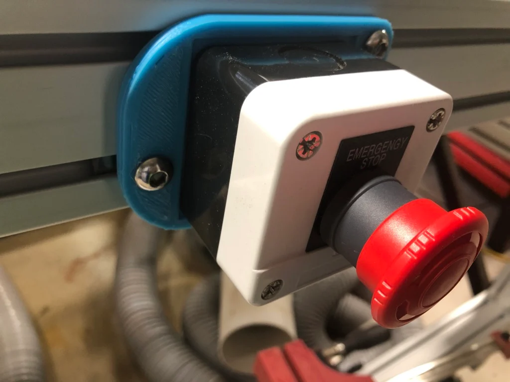 CNCRP 8040 Profile Emergency Stop Bracket
