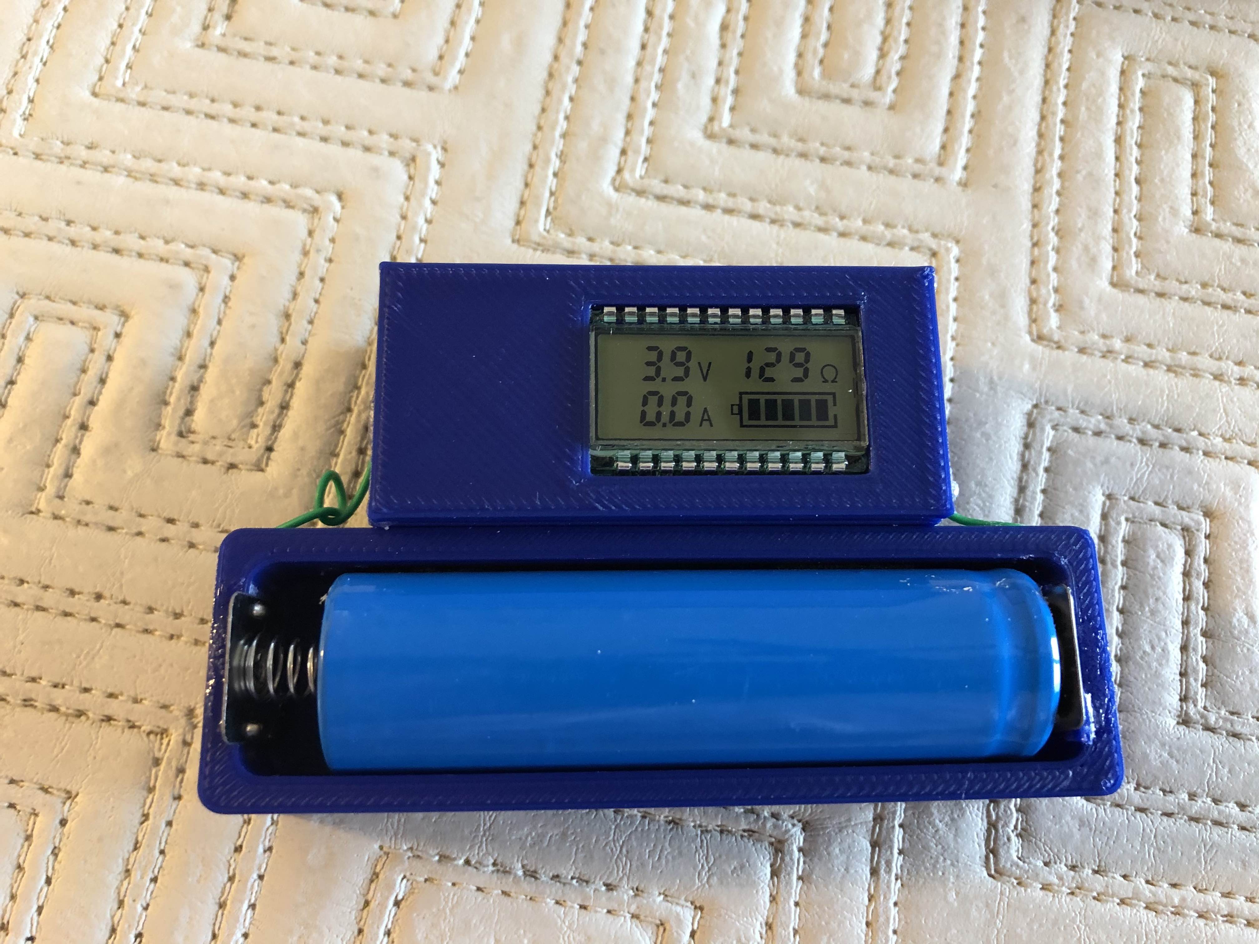 18650 Battery tester module case