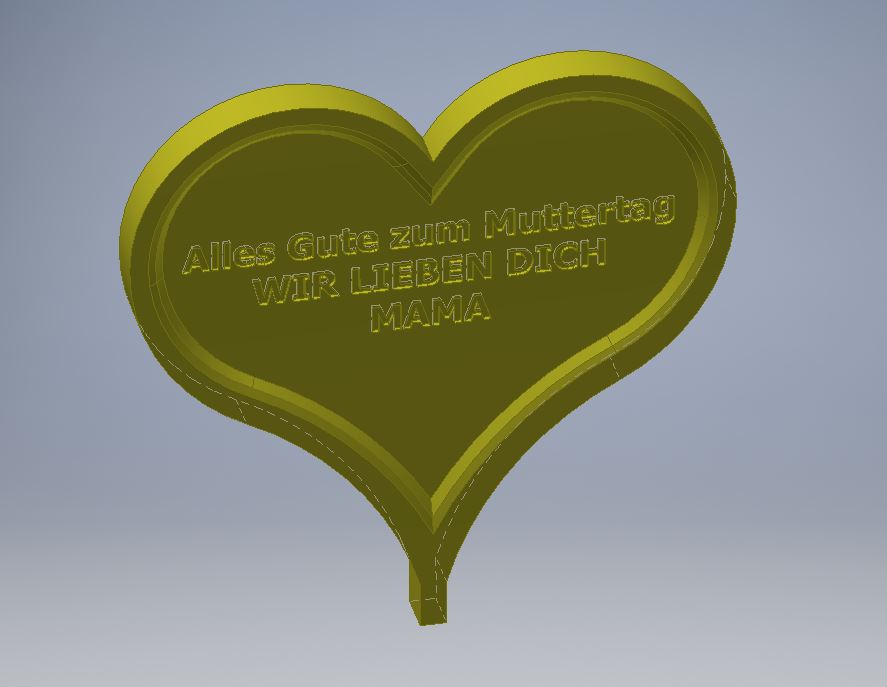 Muttertag Herz / Motherday Heart