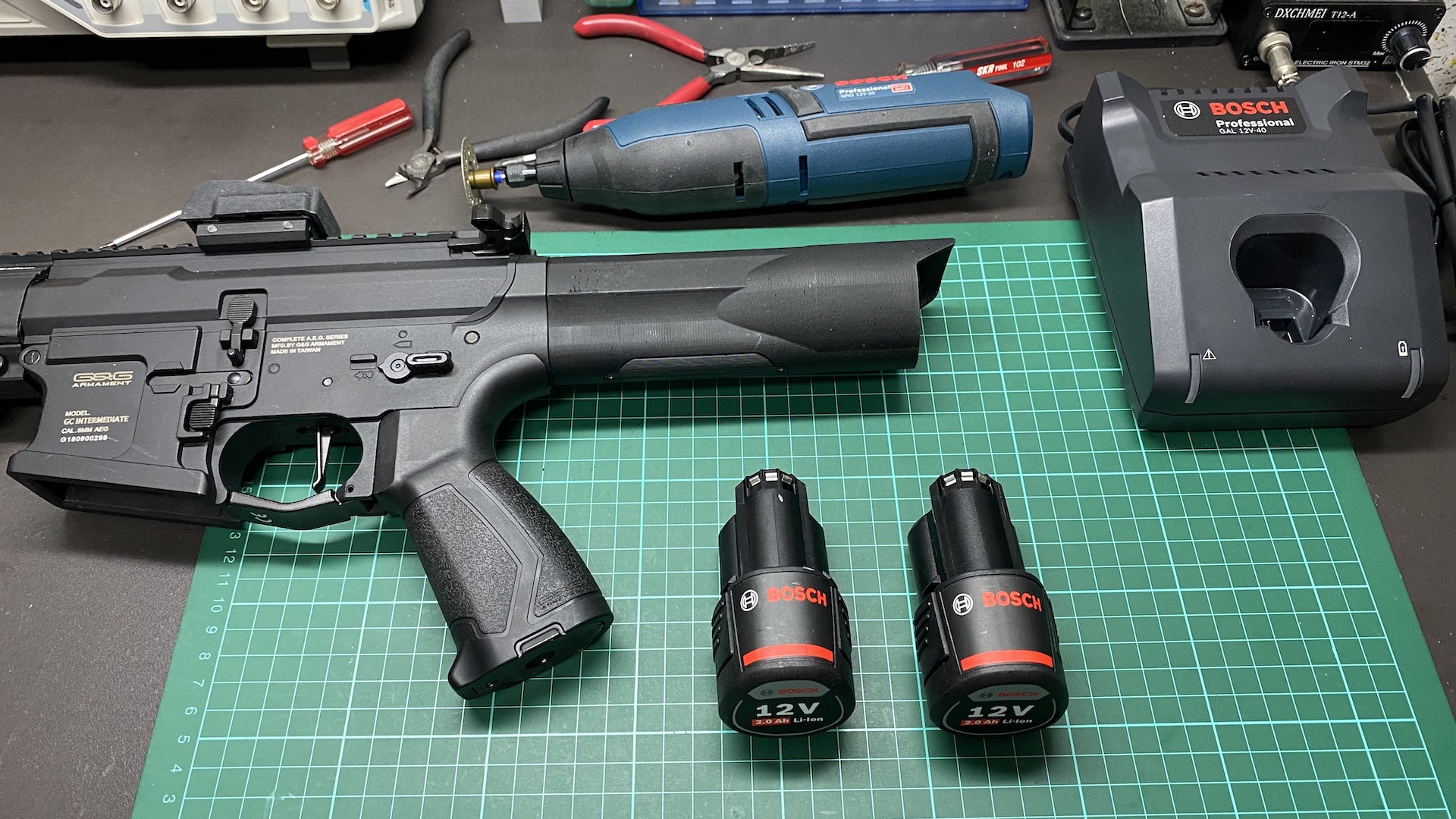 G&G ARP9 ARP556 BOSCH PowerTool Battery Stock