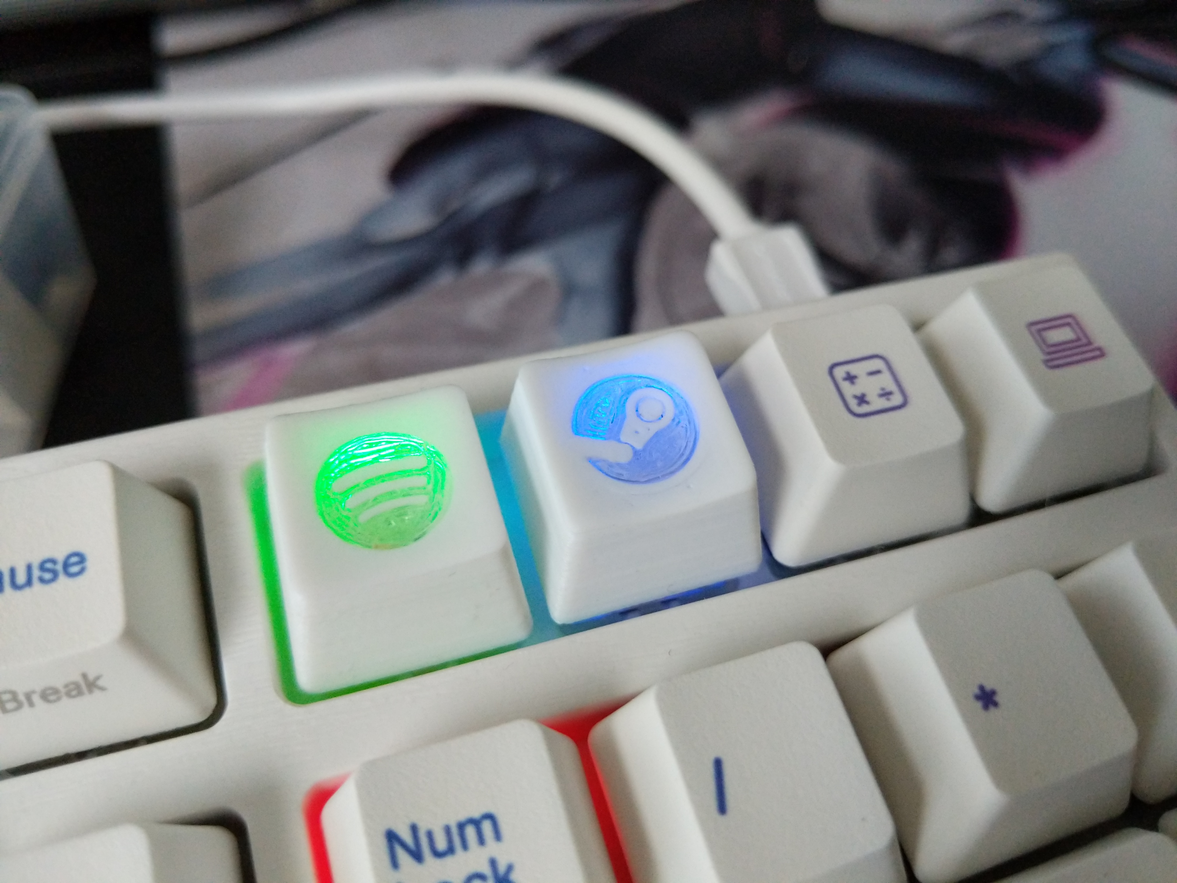 Cherry MX Keycap - Steam (Multi-Material)
