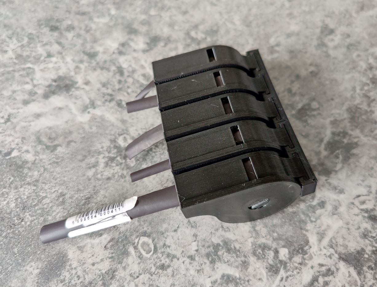 Heat shrink tube organizer