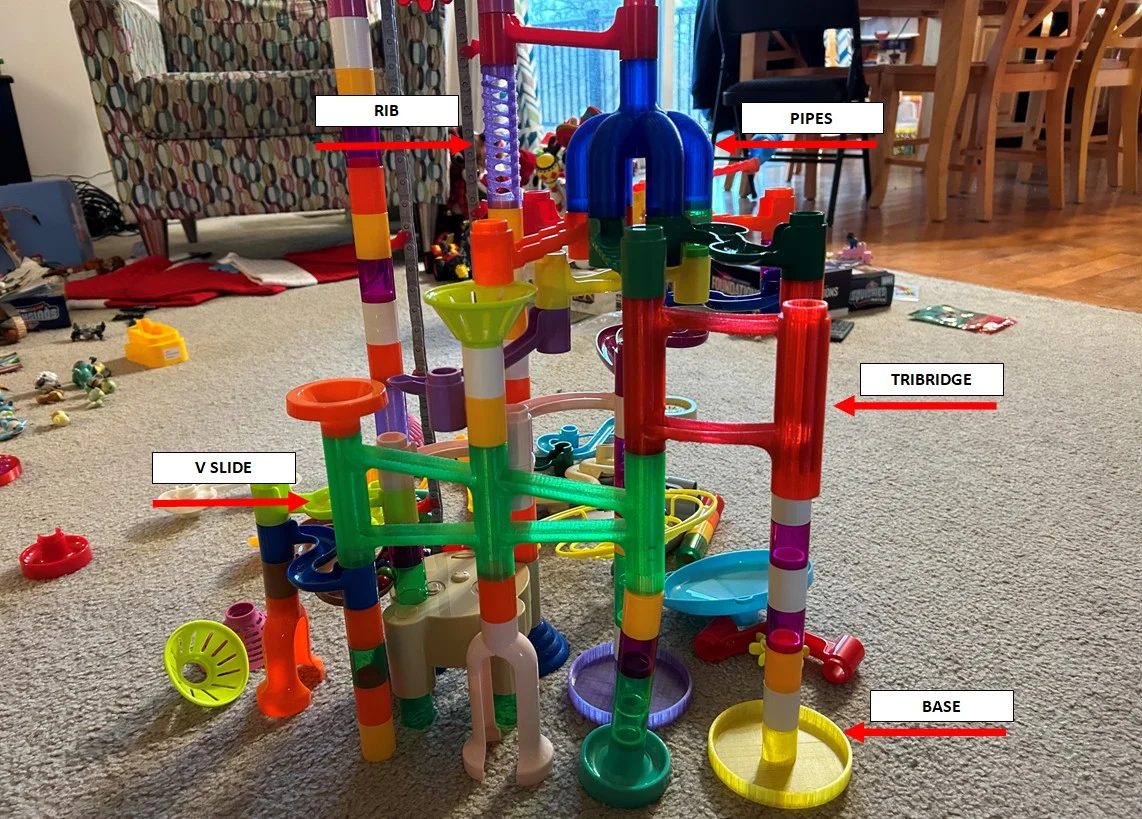 Marble Run Parts (JOYIN Compatible)