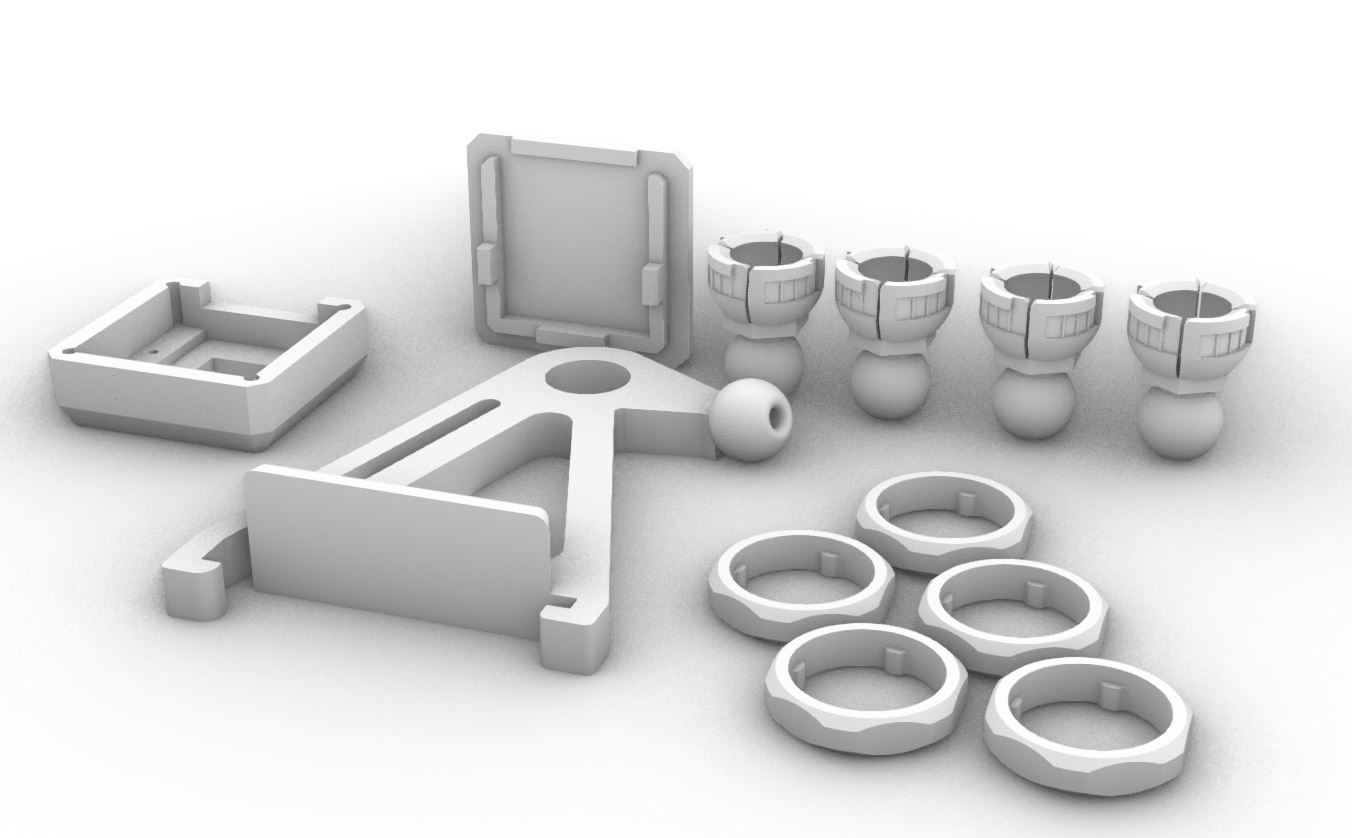 Articulating Ball and Socket Otco Pi OtcoPi Camera Holder Mount