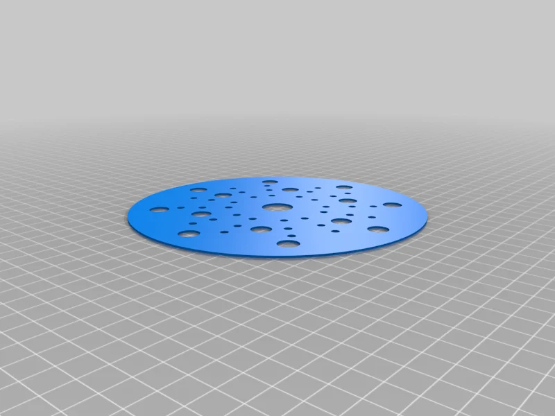 Metabo SXE 450 sanding shoe template