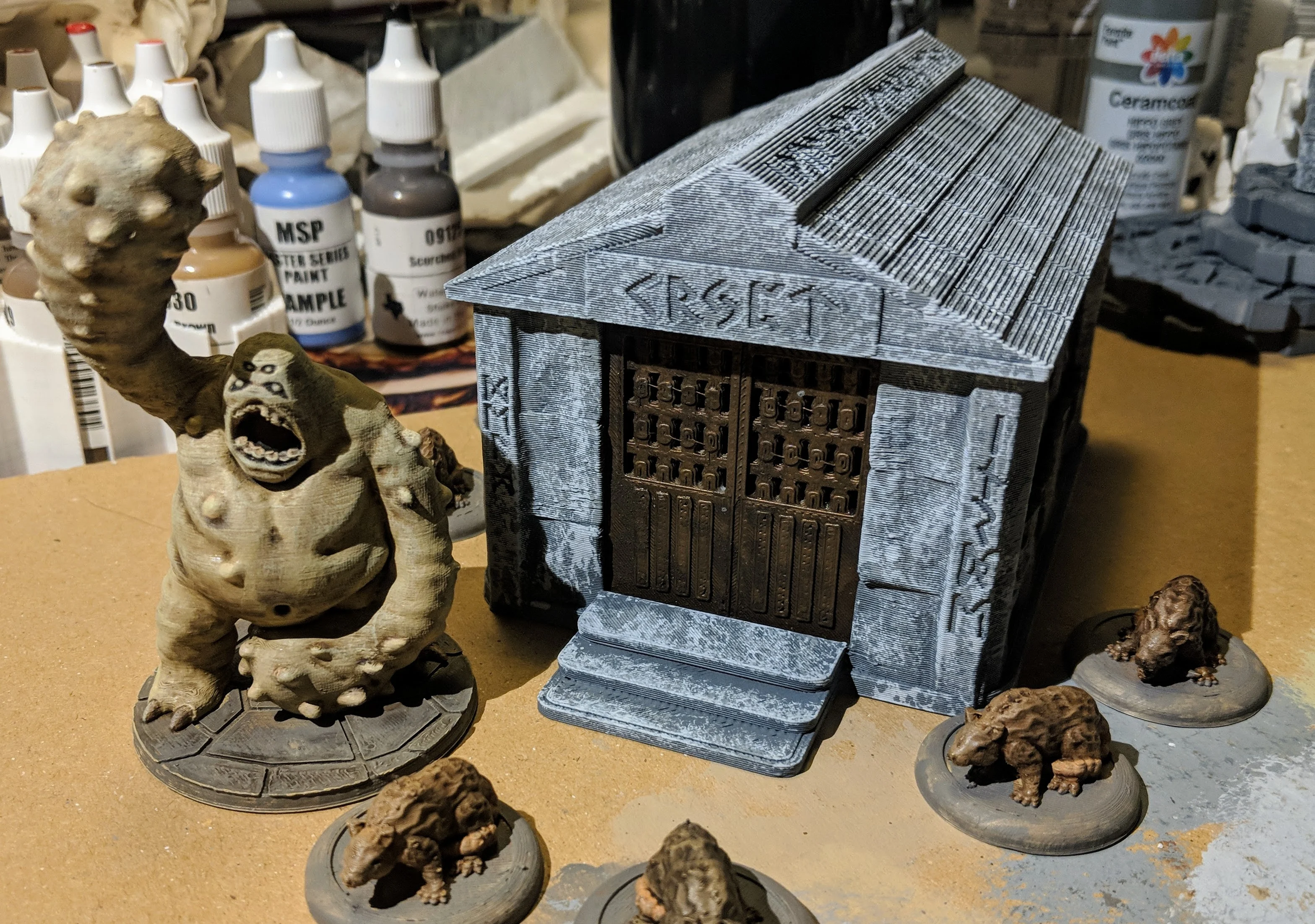 Fantasy Wargame Terrain - Runic Crypt