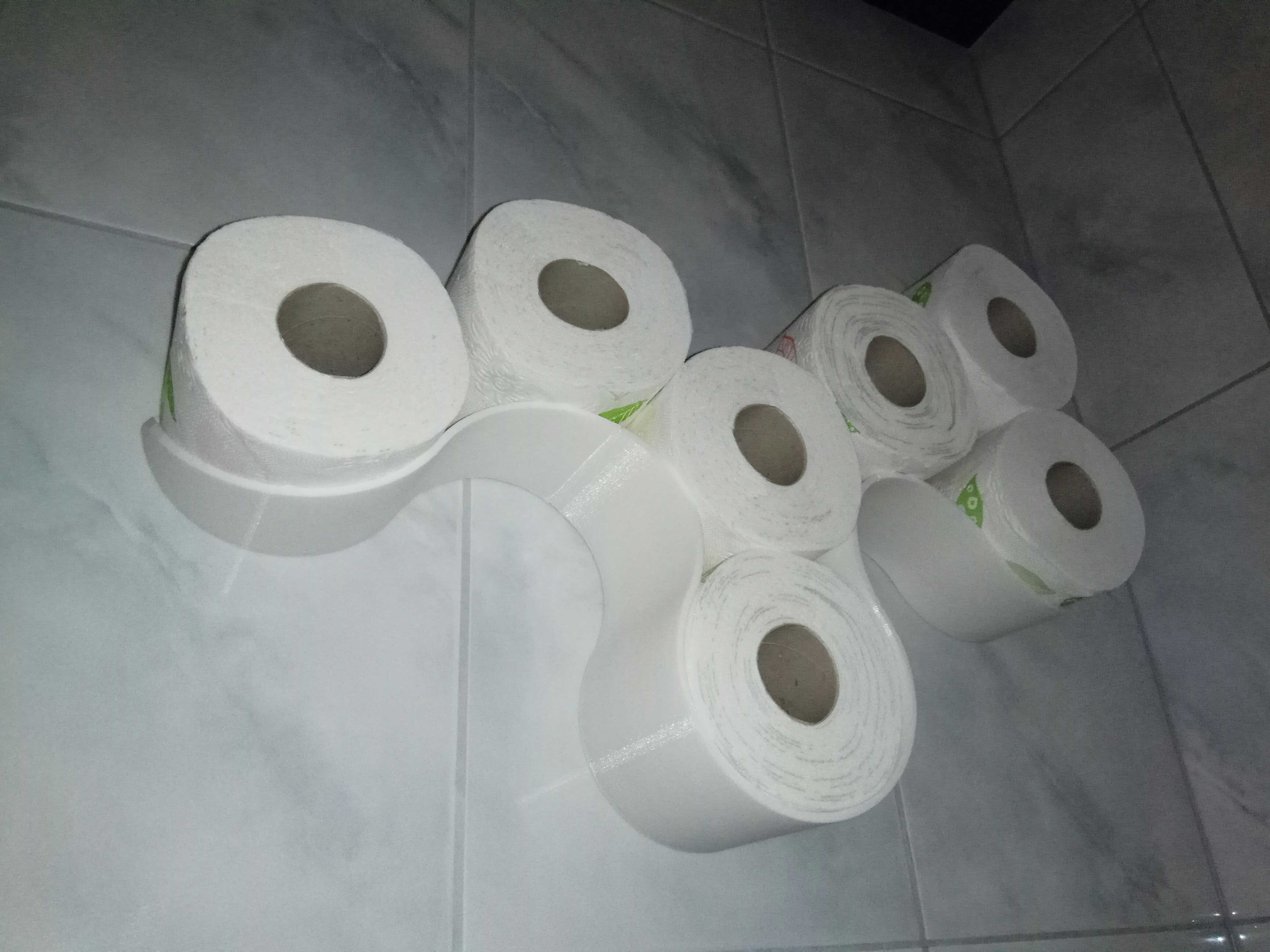 Toilet paper storage