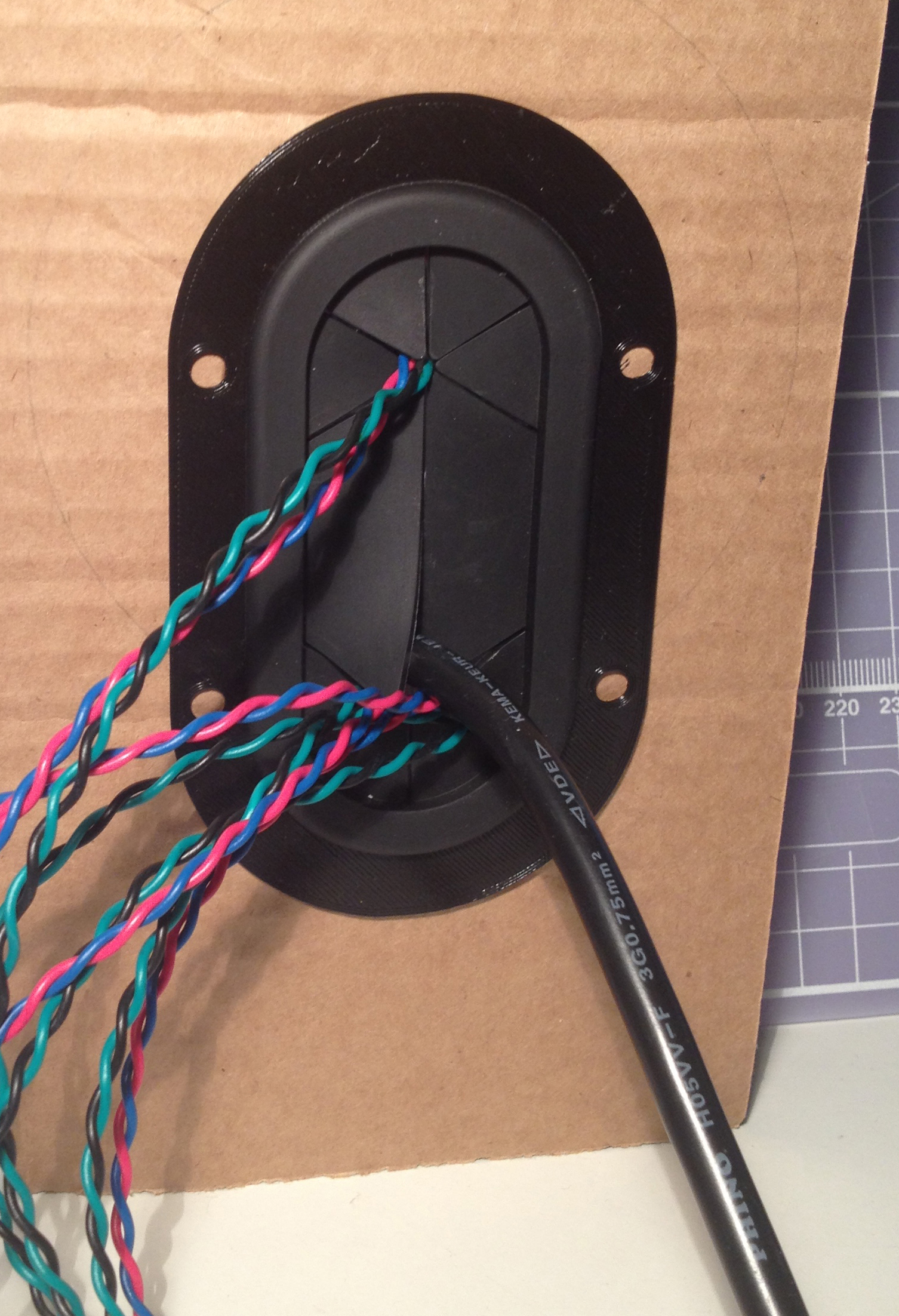 Rubber Grommets mount for thick surface
