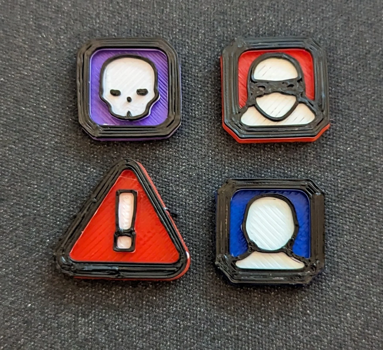 Marvel United Multi-color Tokens