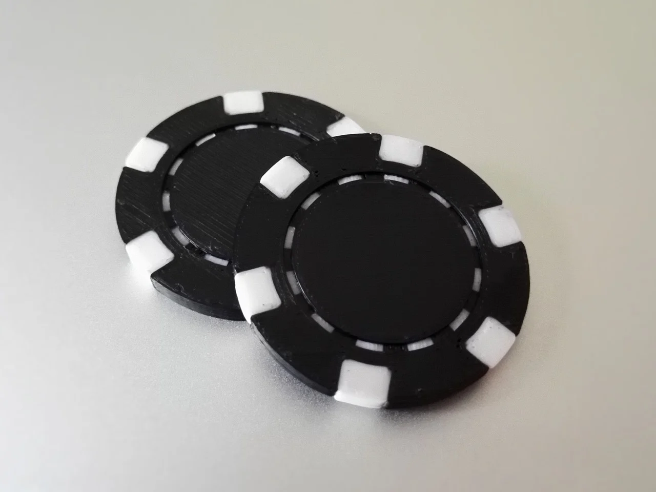 Classic Poker Chip (dual color)