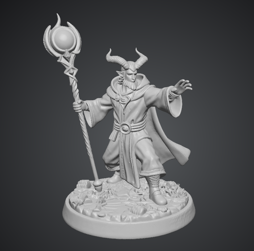 Tiefling Wizard