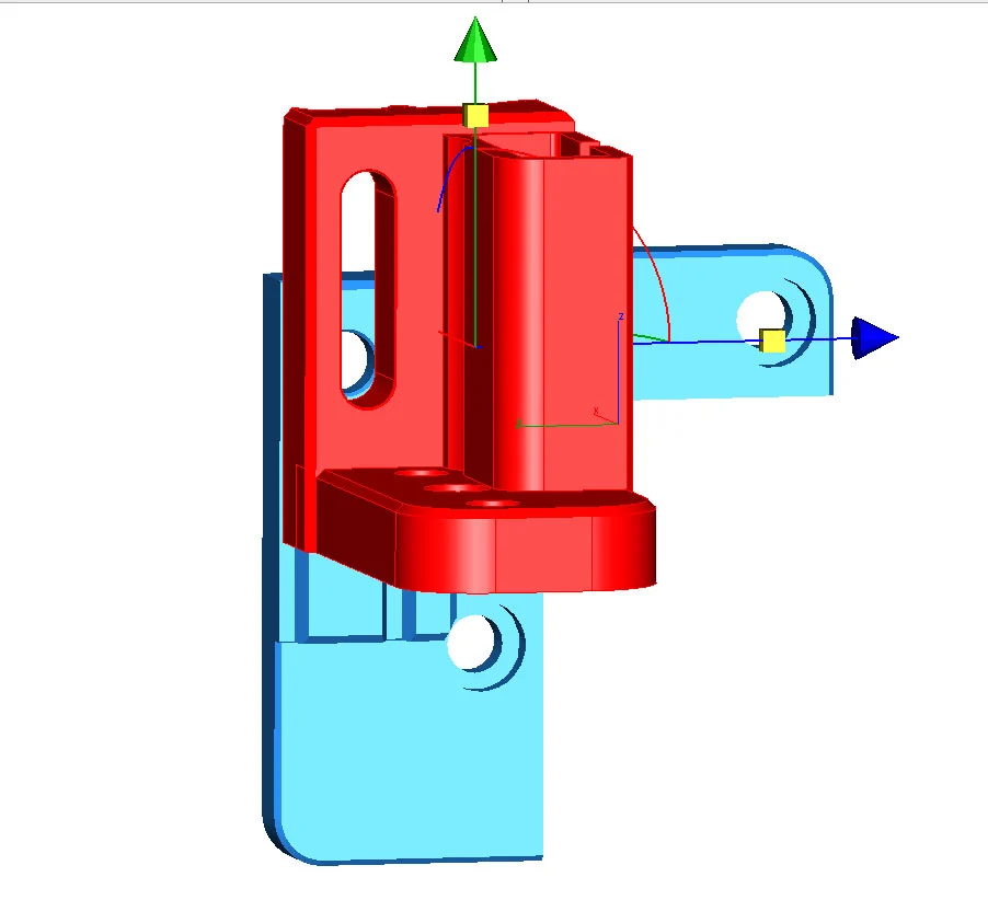 Adjustable BL-Touch sensor mount for Ender 3 and CR10 (with STEP file)
