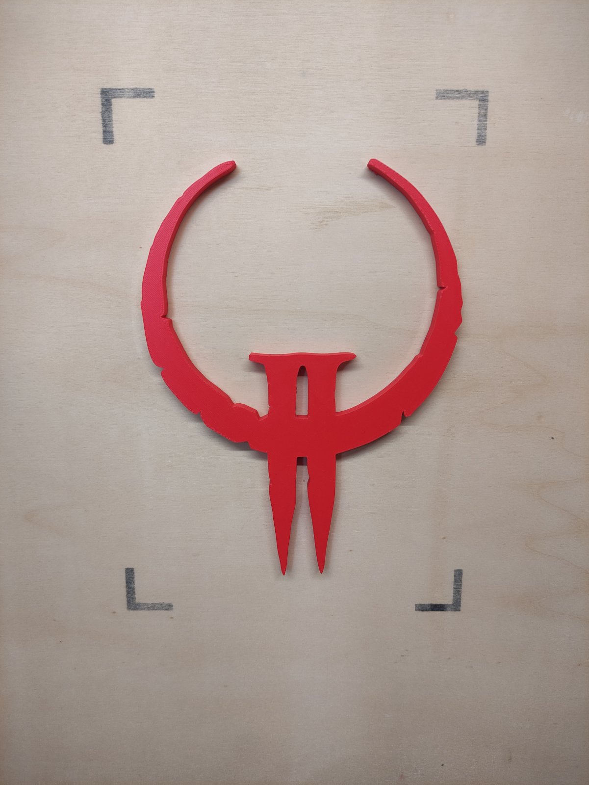 Quake 2 logo 150mm