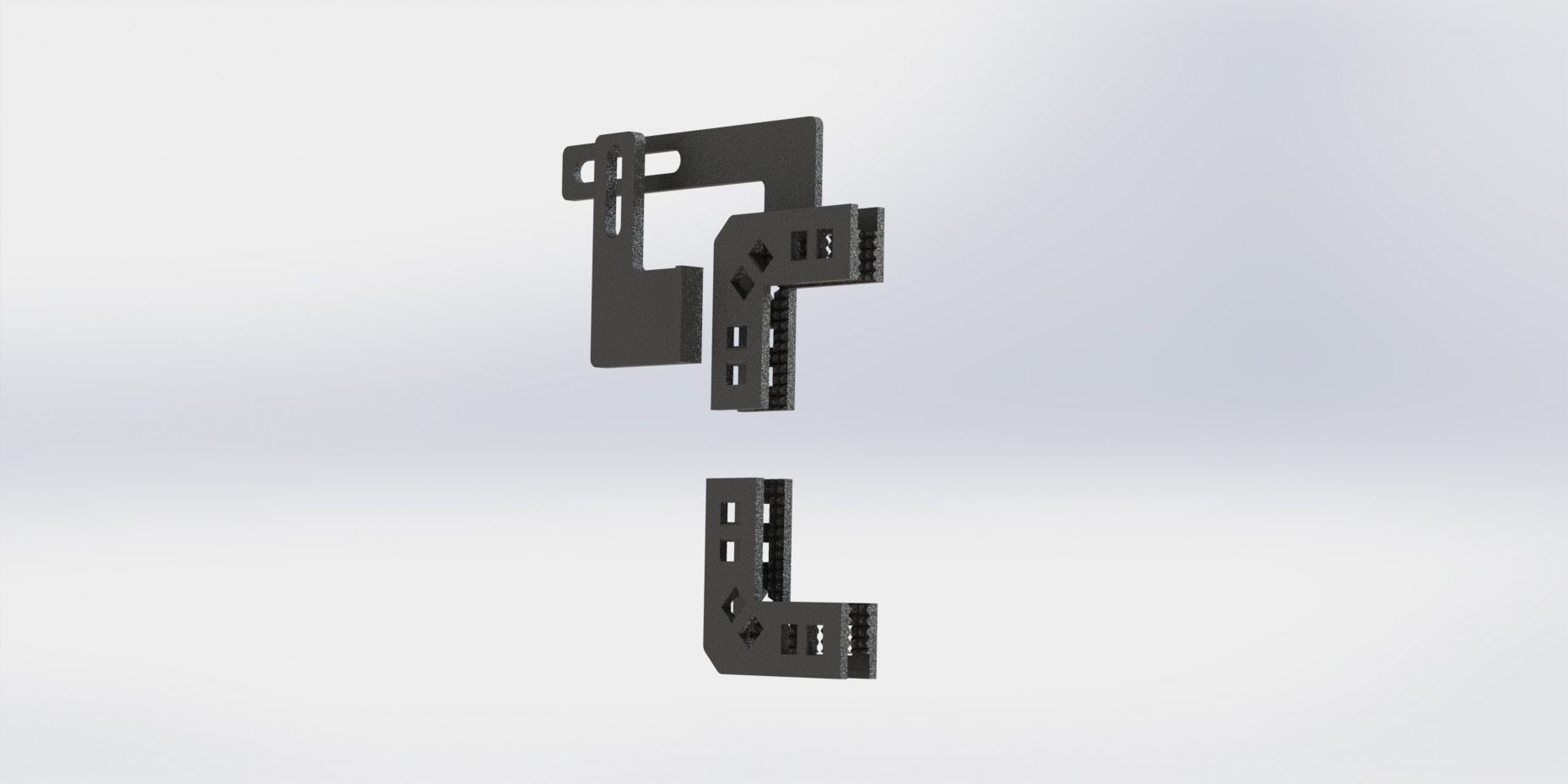 Aquaponics / Aquaculture / Aquarium Screen Divider Clip