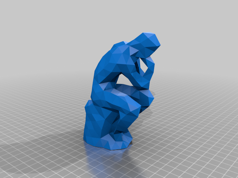 Lowpoly Thinker