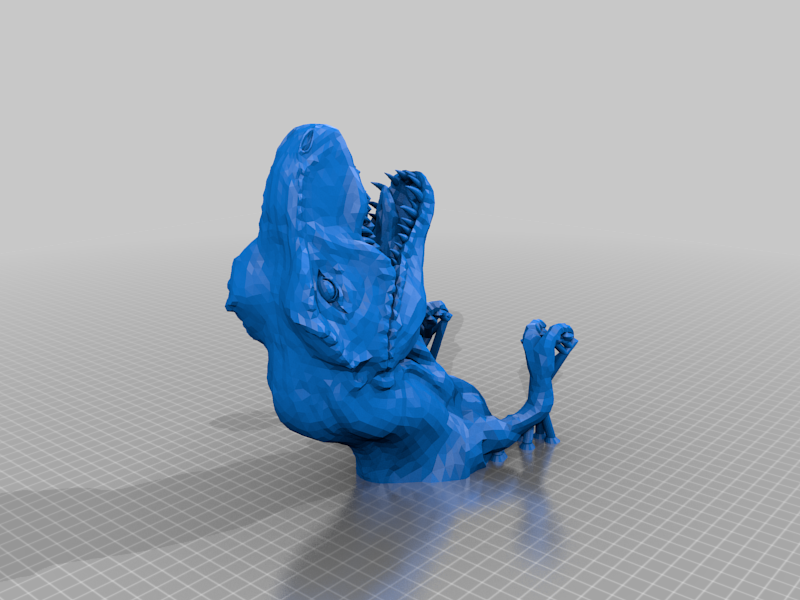 T-Rex Sliced for Printing 2x Larger