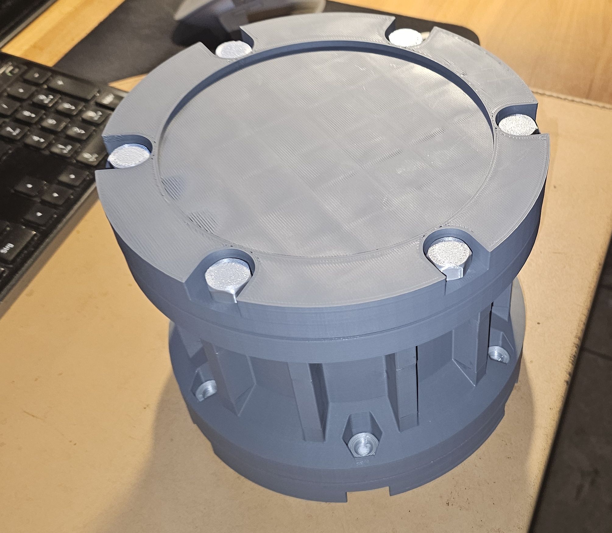 totally over-engineered vault for precious spirits