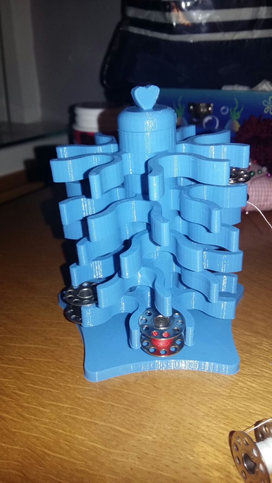 Sewing reel holder