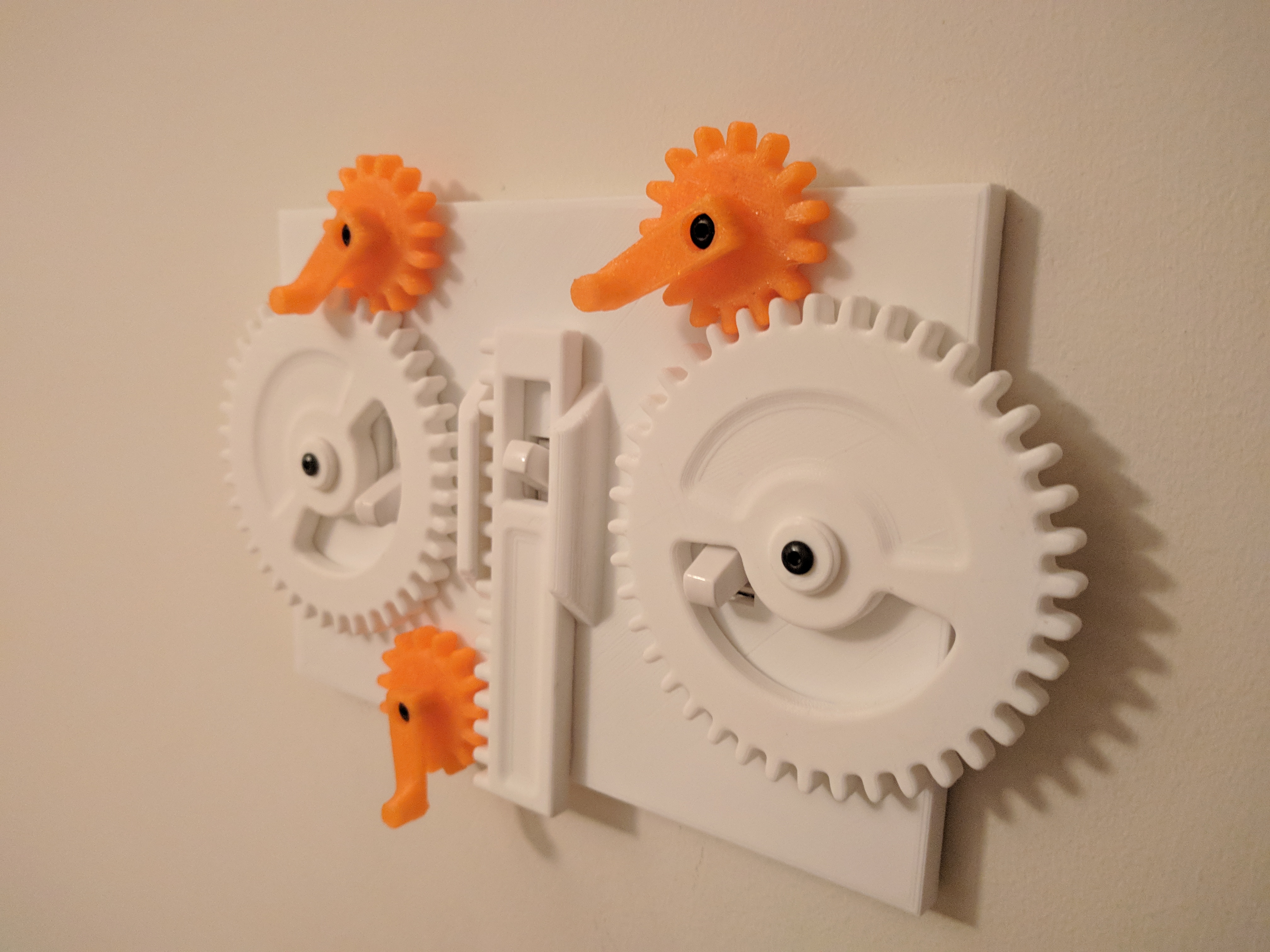 Geared Light Switch Plate