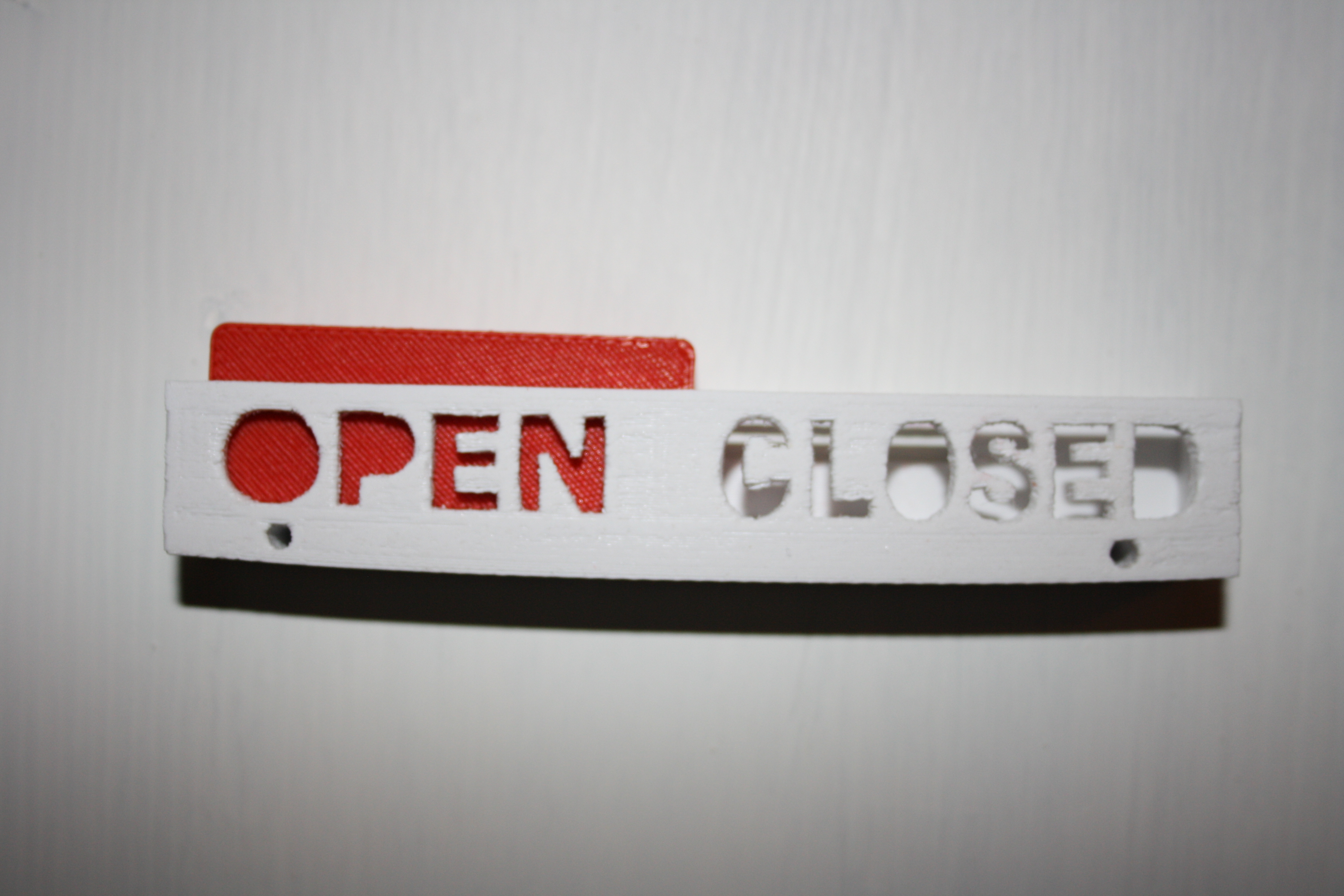 Indicator opening closure / Indicateur ouverture fermeture