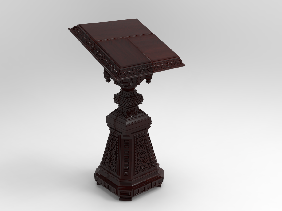 Analogion - stand for books for priest or profet (For DND miniature and remixes)