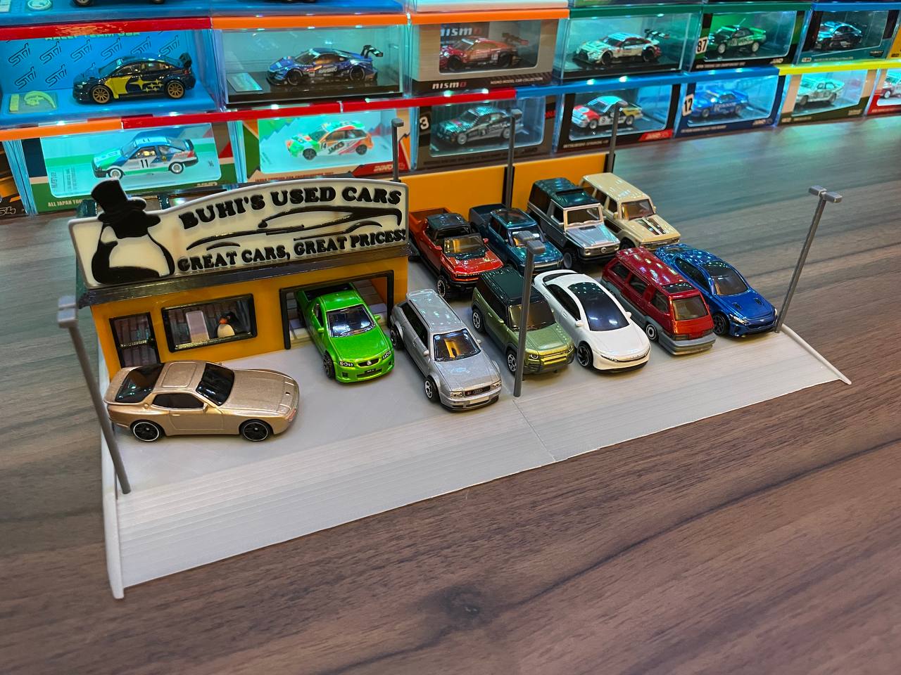 1/64 Used Car Shop Display