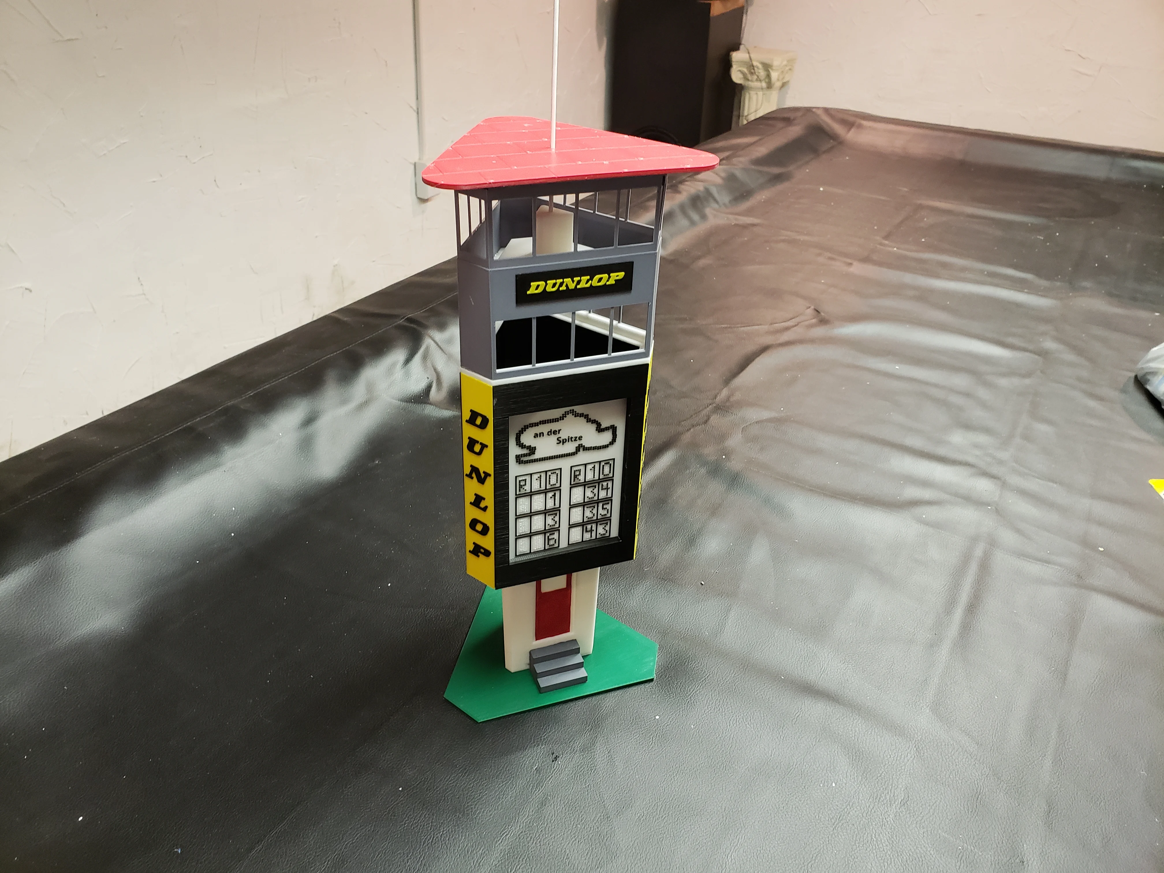 1/32 scale recreation of 1960's Nurburgring Dunlop Turm