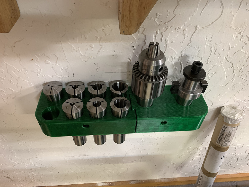 R8 Collet & Arbor Rack