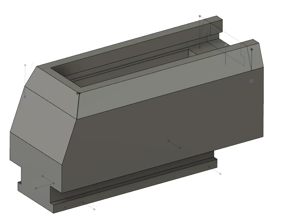 .22lr CZ Brno 455 Mag extension V2