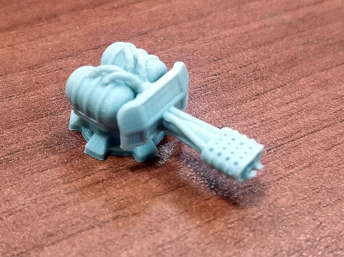 Flamer weapon 1:64 (Gaslands)