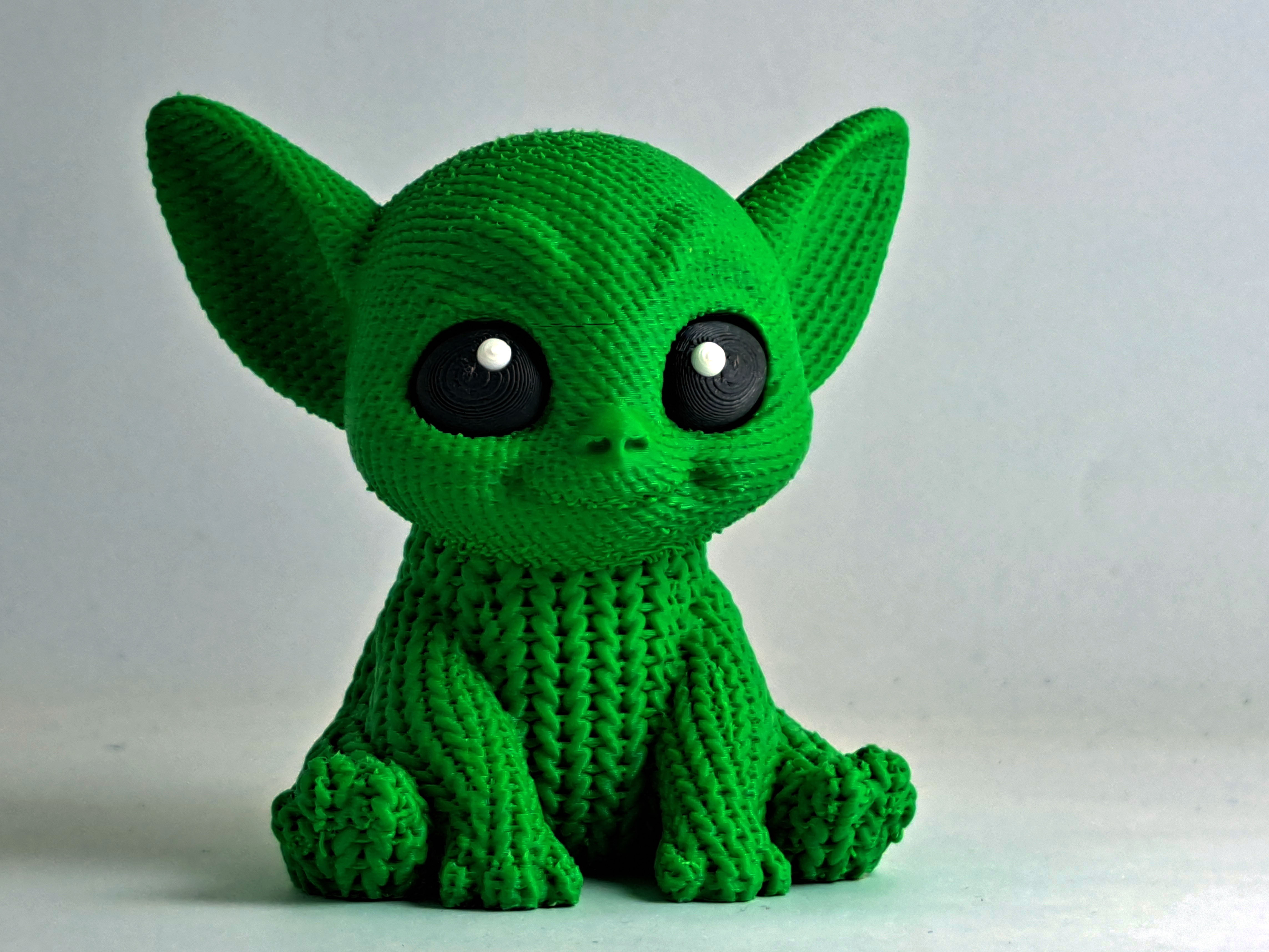 Knitted Baby Yoda - NO AMS & Supports - Cute