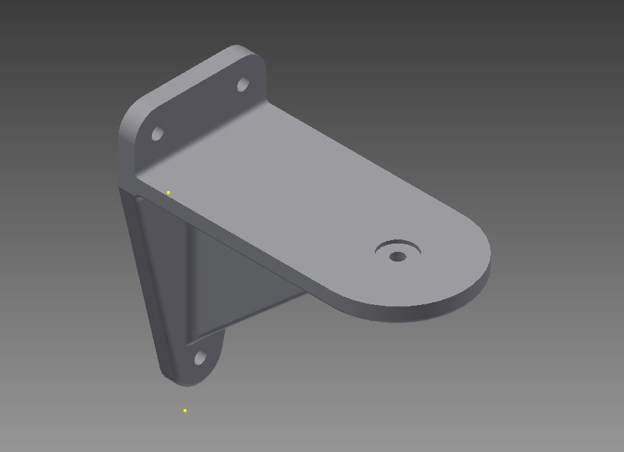 Foscam security camera mount
